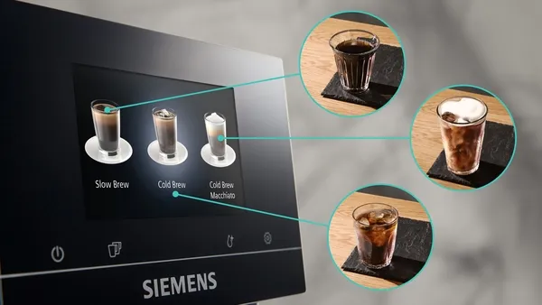 Siemens aparat za espresso kafu TP717R06, Potpuno automatizovani, Metalik