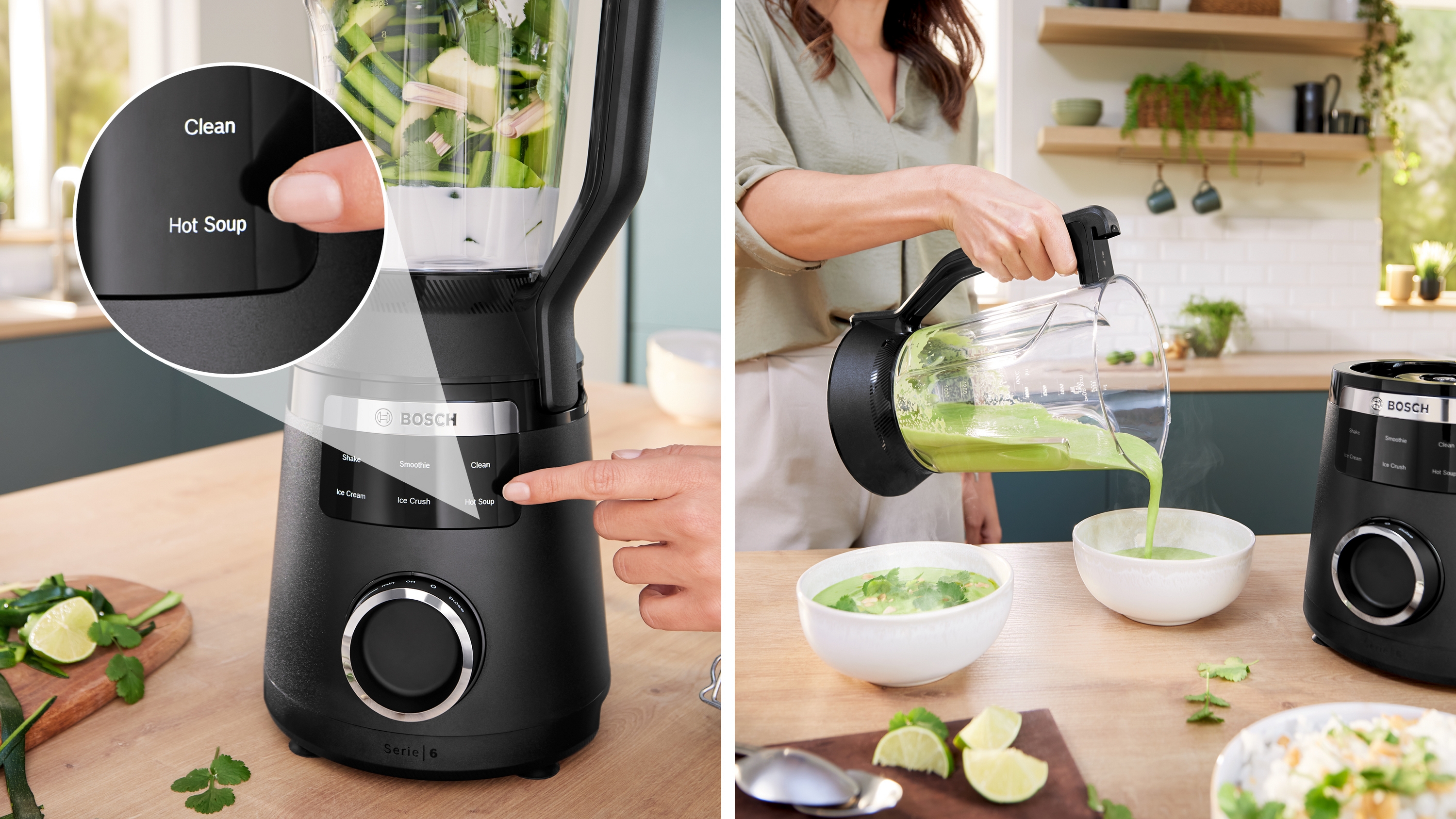 Serija 6, High performance Blender, VitaPower, 1800 W, Crna, MMB6652B