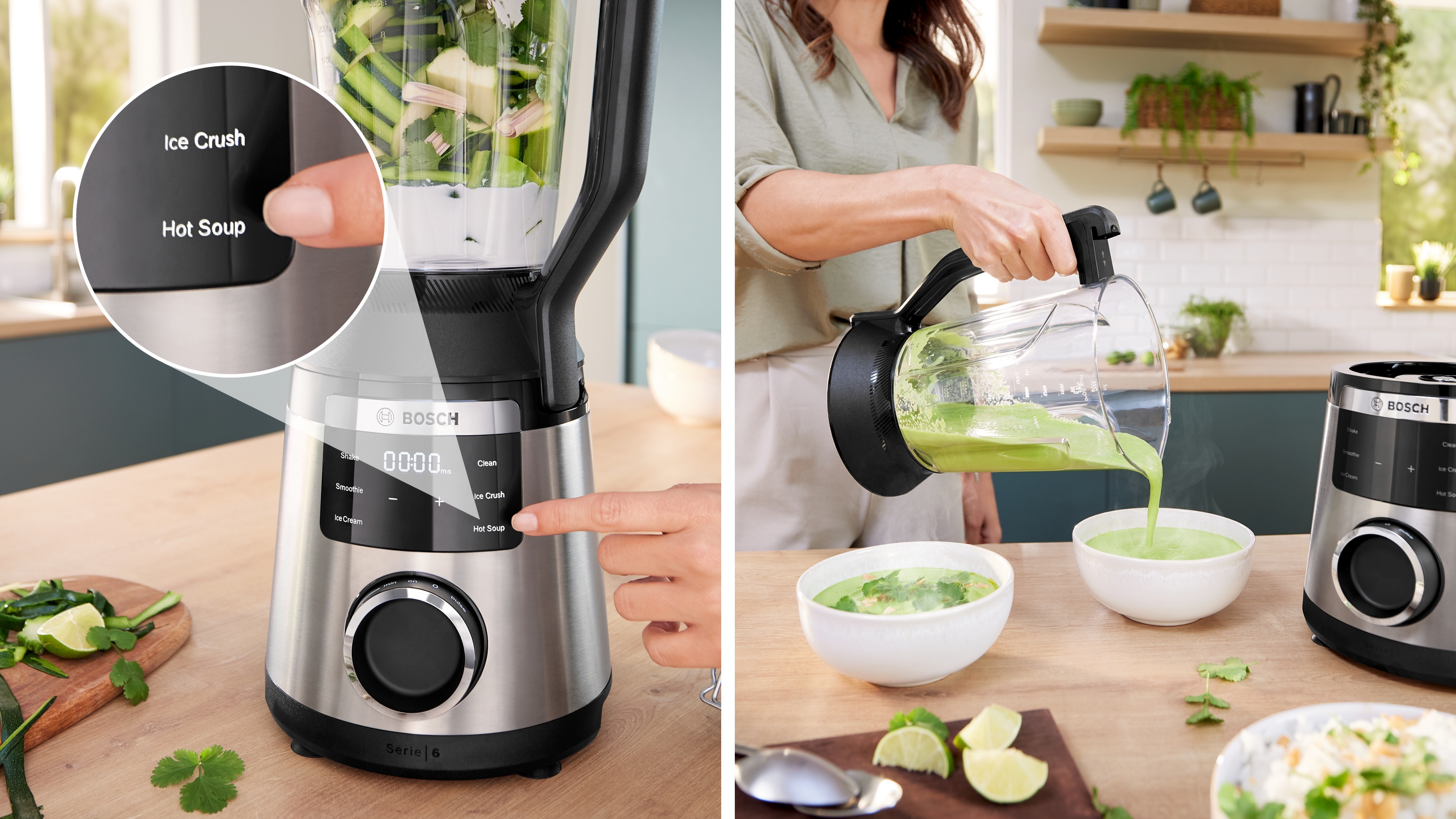 Serija 6, High performance Blender, VitaPower, 1800 W, Nerđajući čelik, MMB6762M