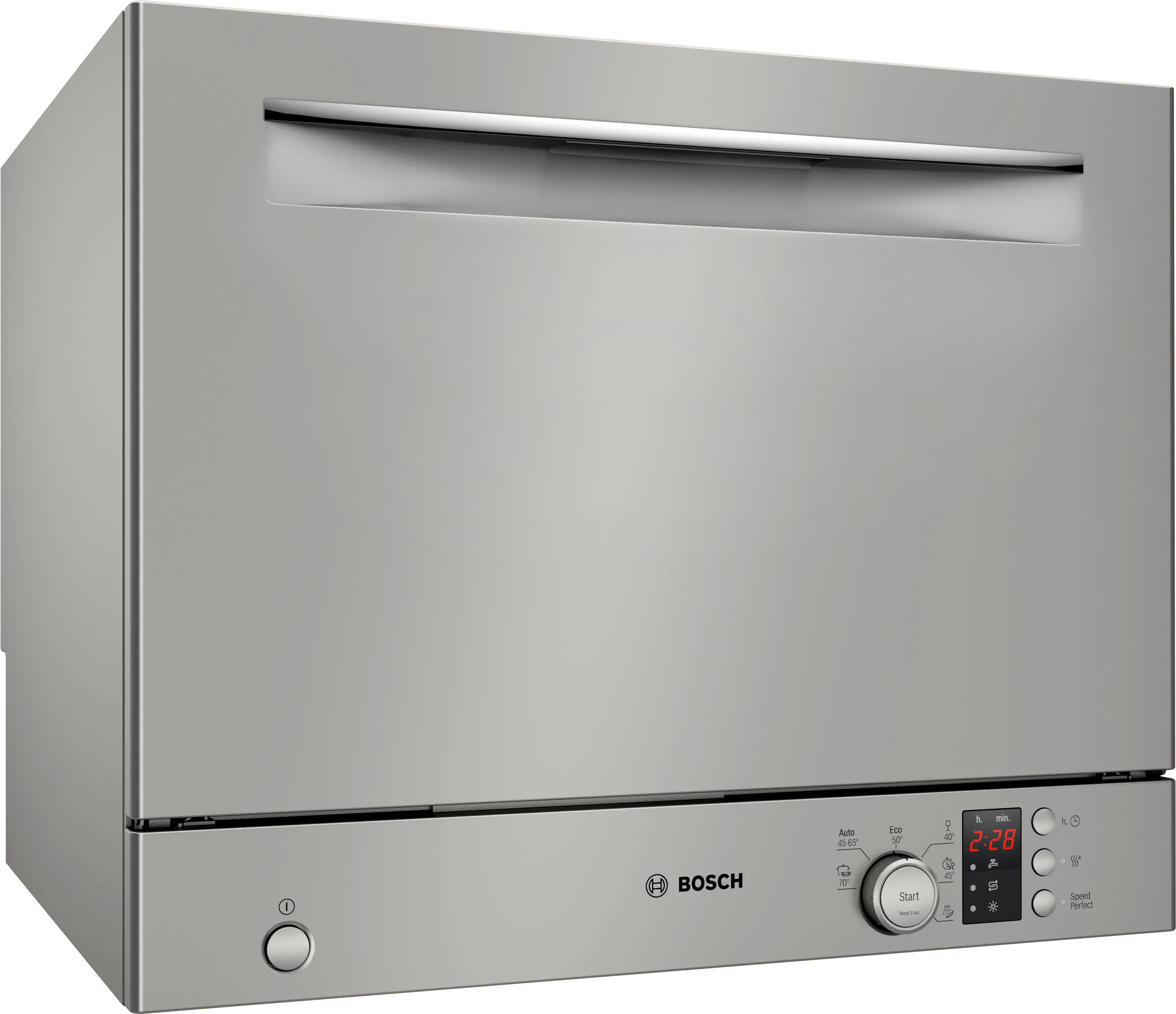 Serija 2, Samostojeća kompaktna mašina za pranje sudova, 55 cm, Srebrna, SKS2ITI00E