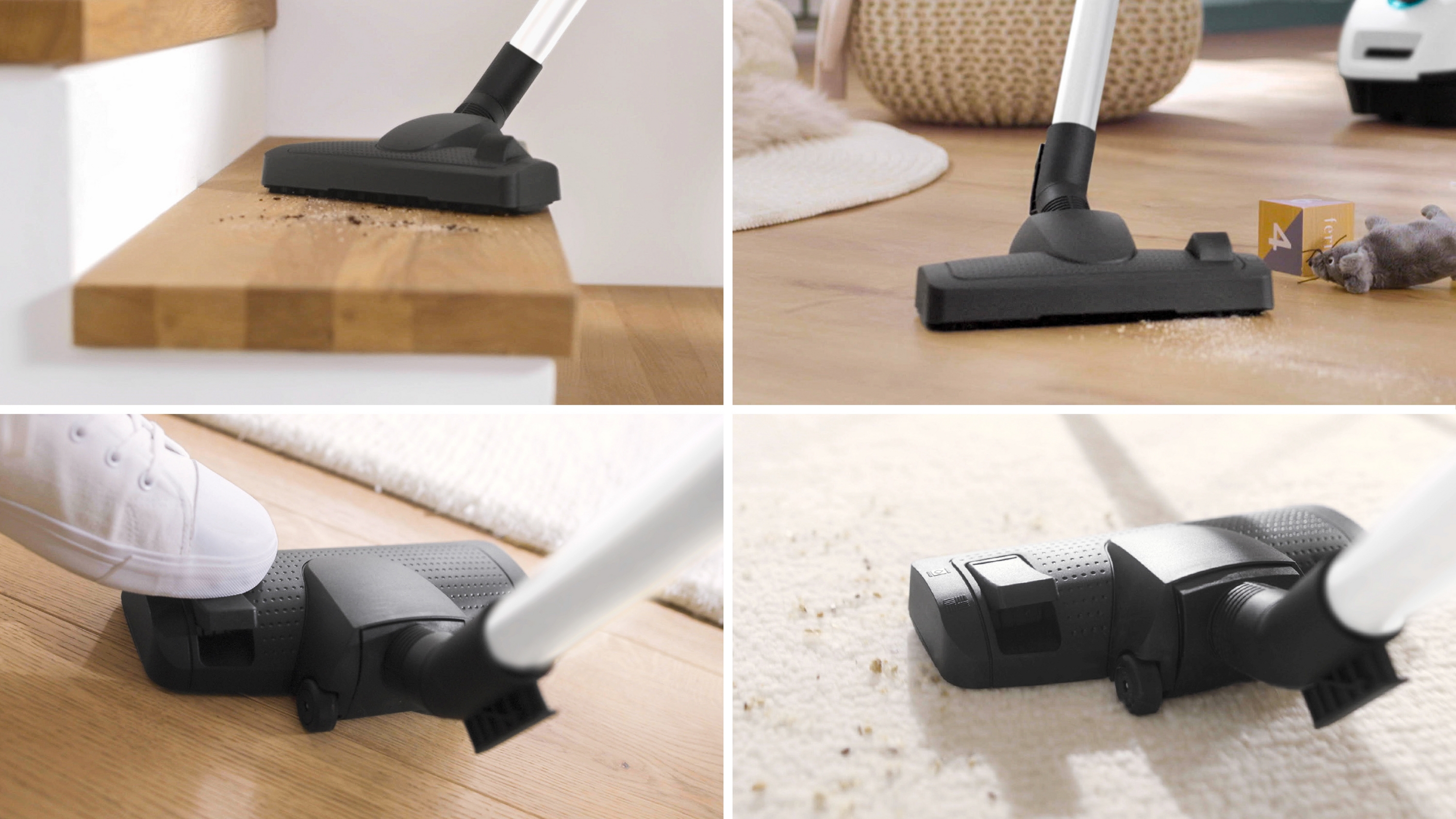 Serija 4, Usisivač s kesom, ProHygienic, Bela, BGB41HYG1H