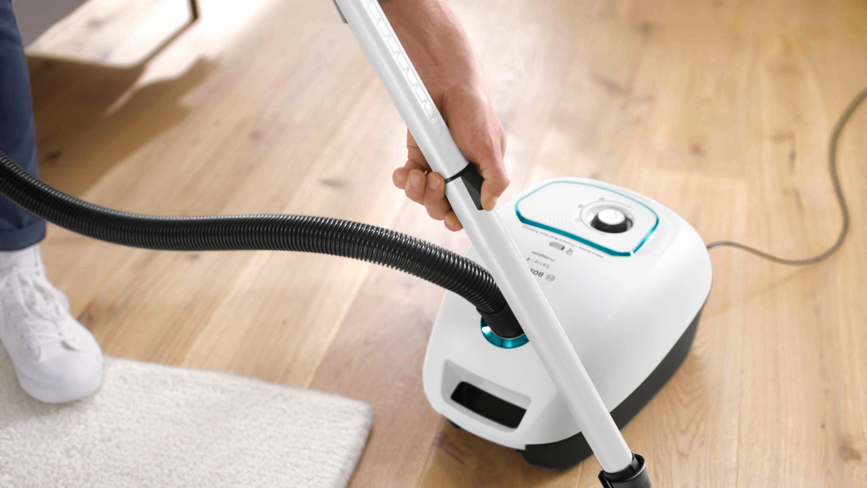 Serija 4, Usisivač s kesom, ProHygienic, Bela, BGB41HYG1H