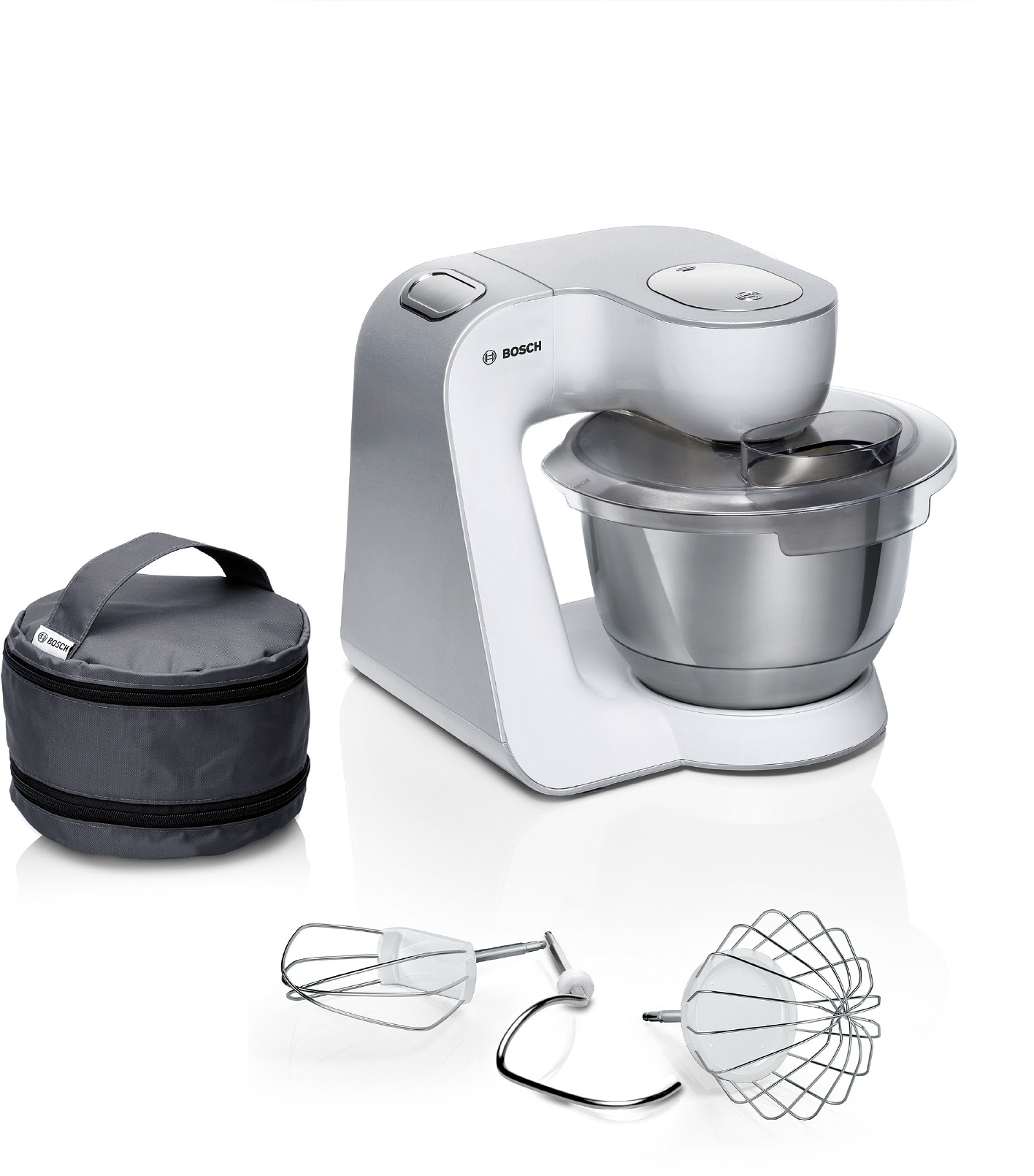 Serija 4, Kuhinjski robot, MUM 5, 1000 W, Bela, Siva, MUM58200