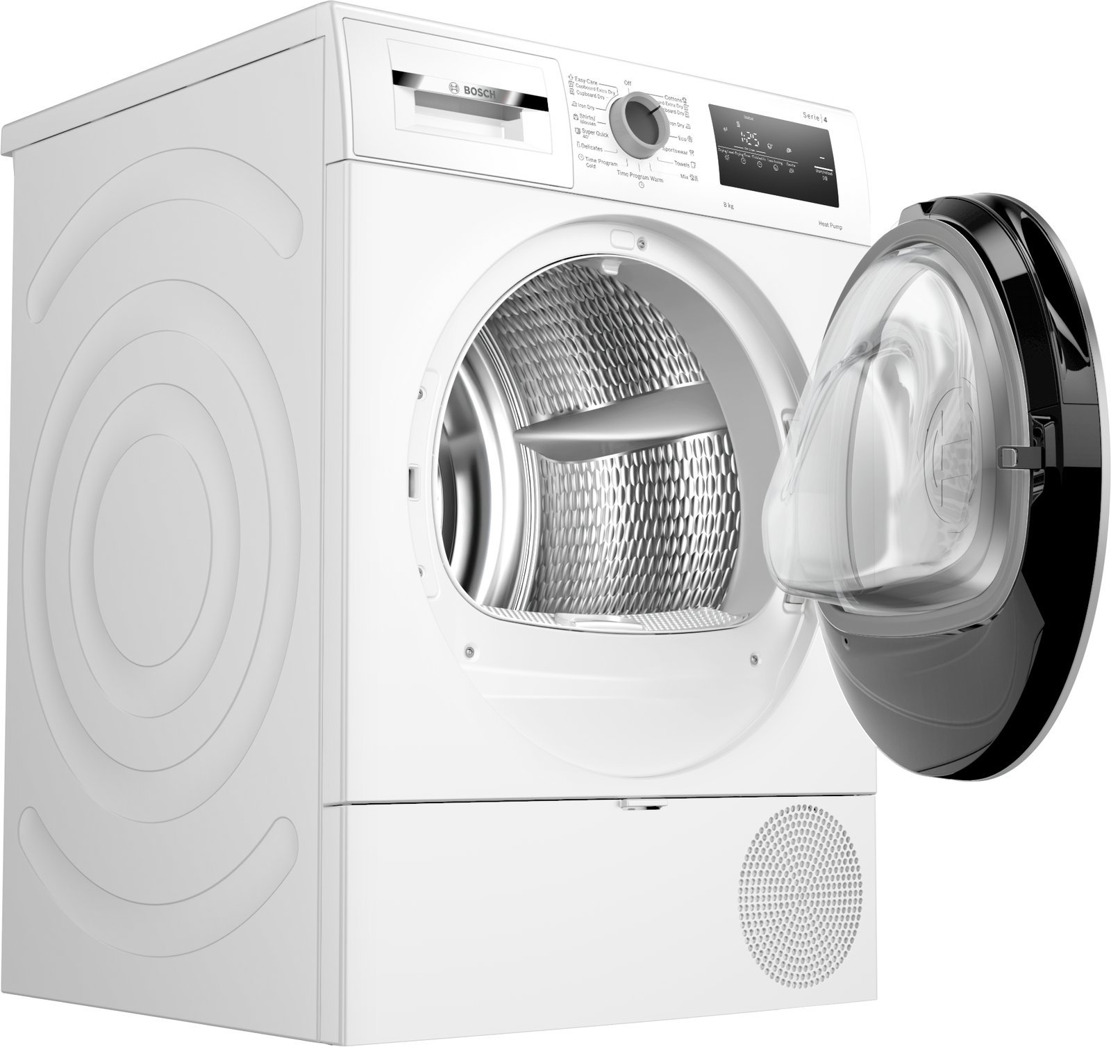 Series 4, heat pump dryer, 8 kg, WTH8520BBY