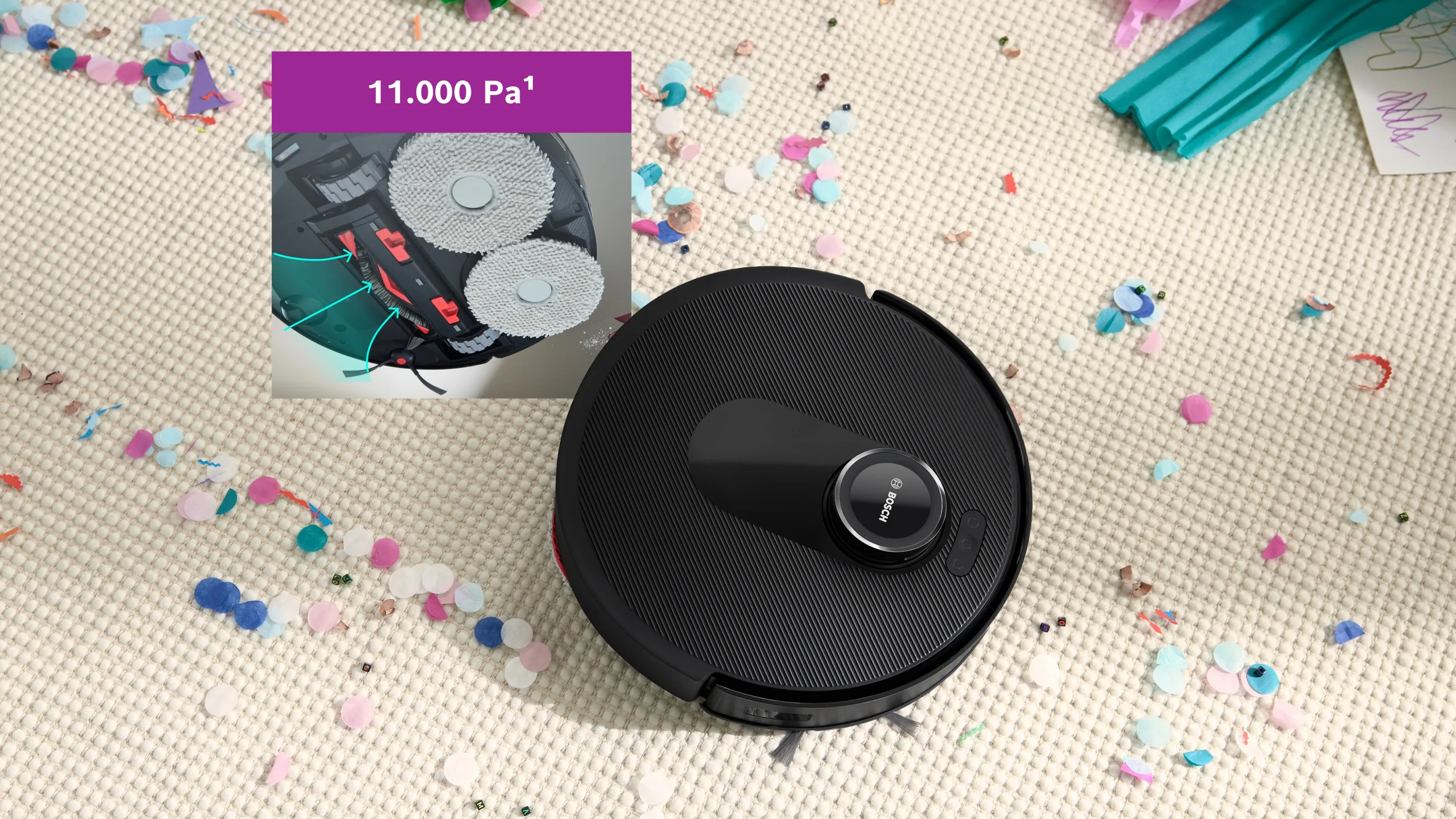 Robotski usisivač, Spotless Max, BCRDW3B