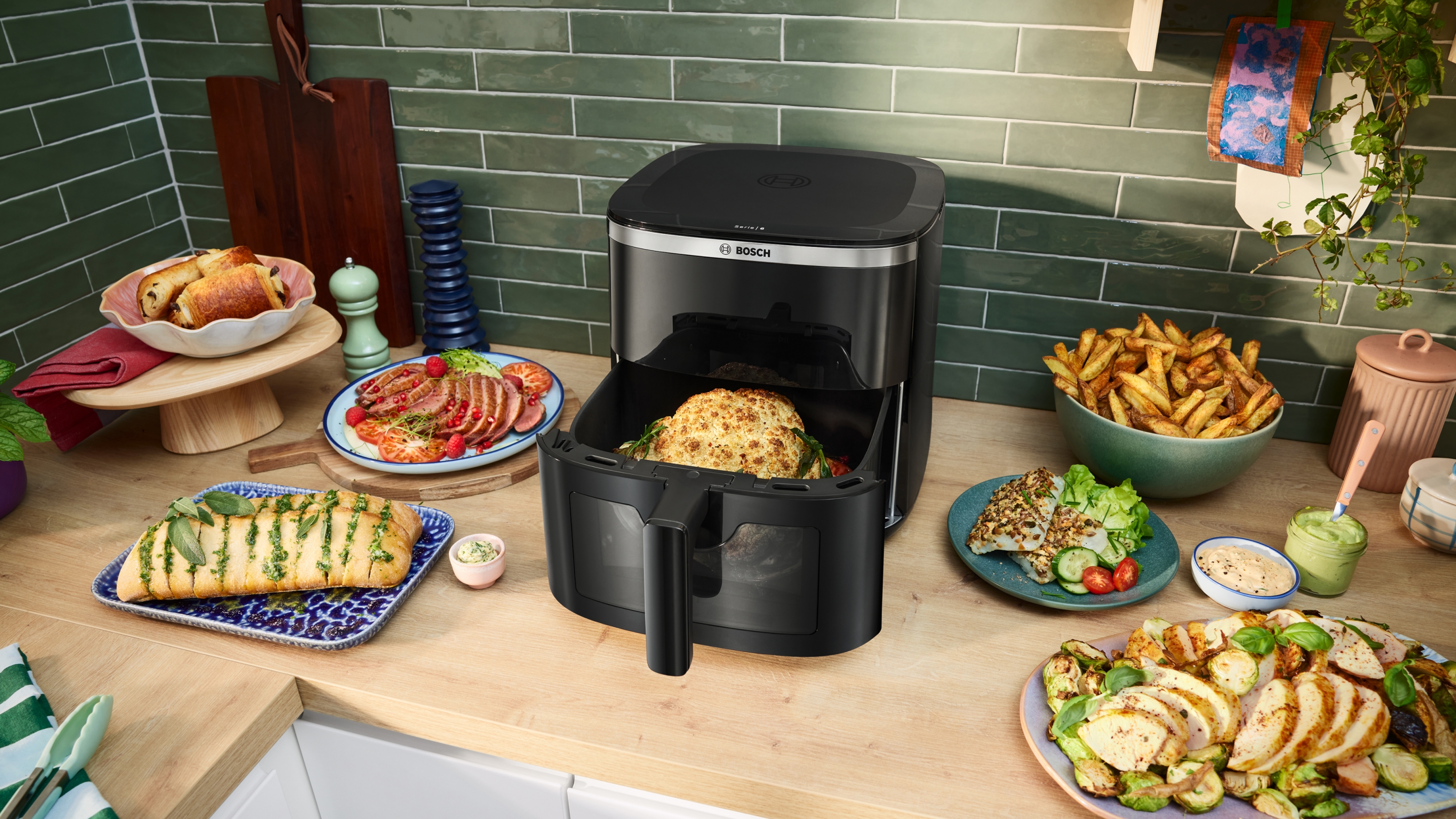 Serija 6, Airfryer , Crna, MAFS2671B