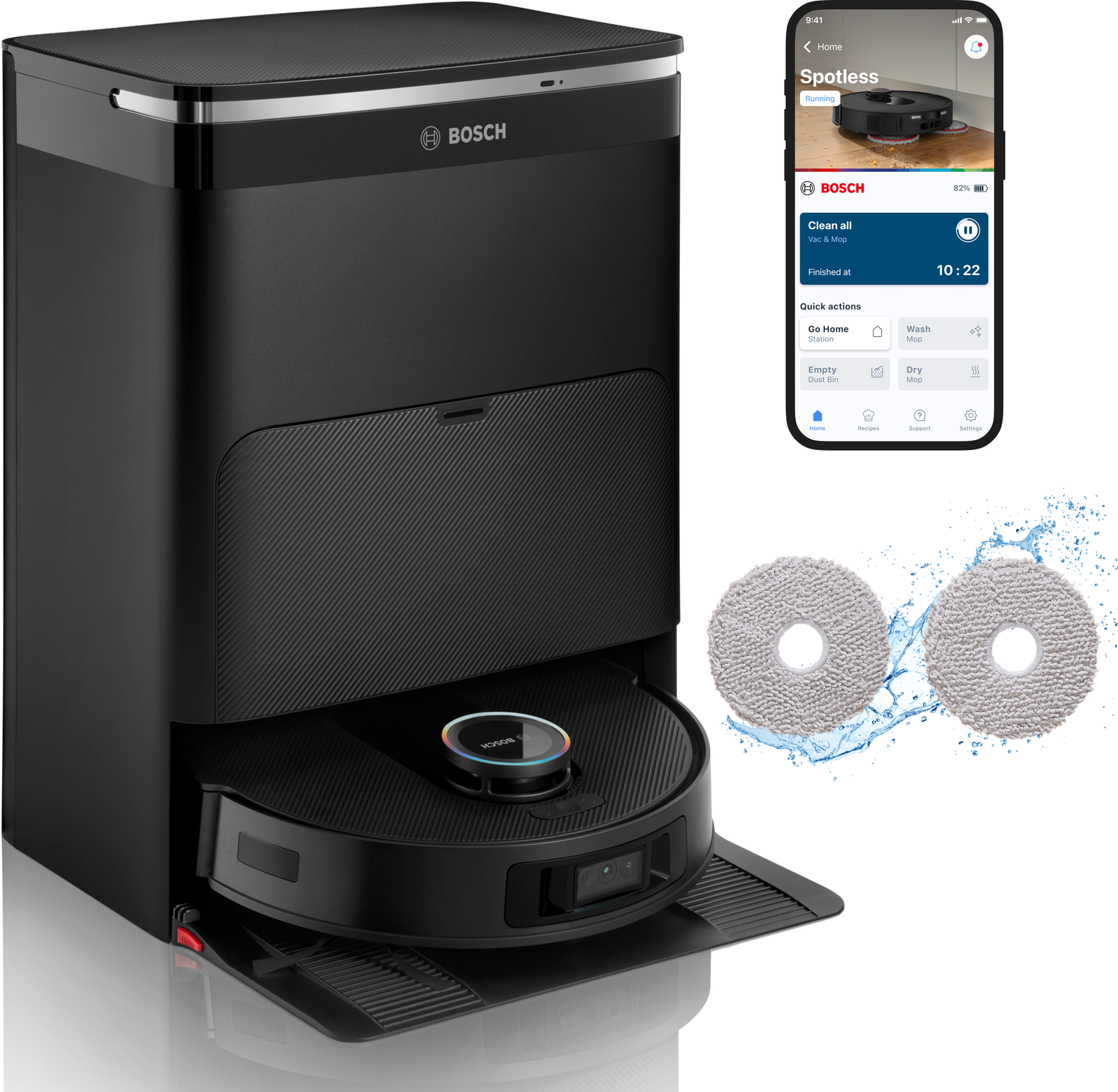 Robotski usisivač, Spotless Max Cam, BCRDW3BX