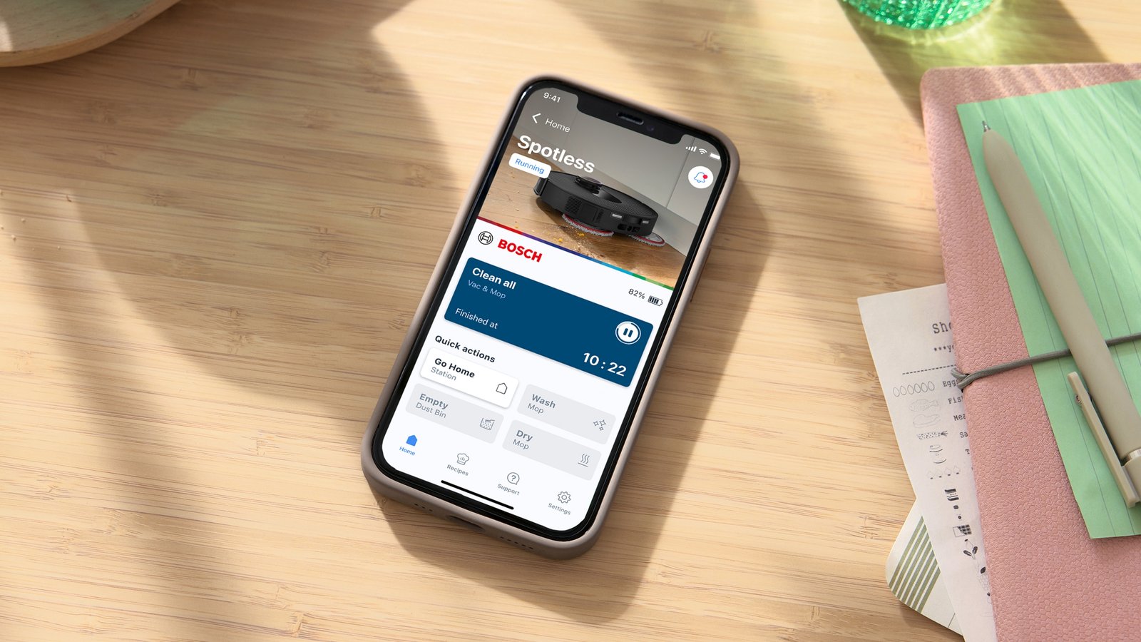 Robotski usisivač, Spotless Max Cam, BCRDW3BX