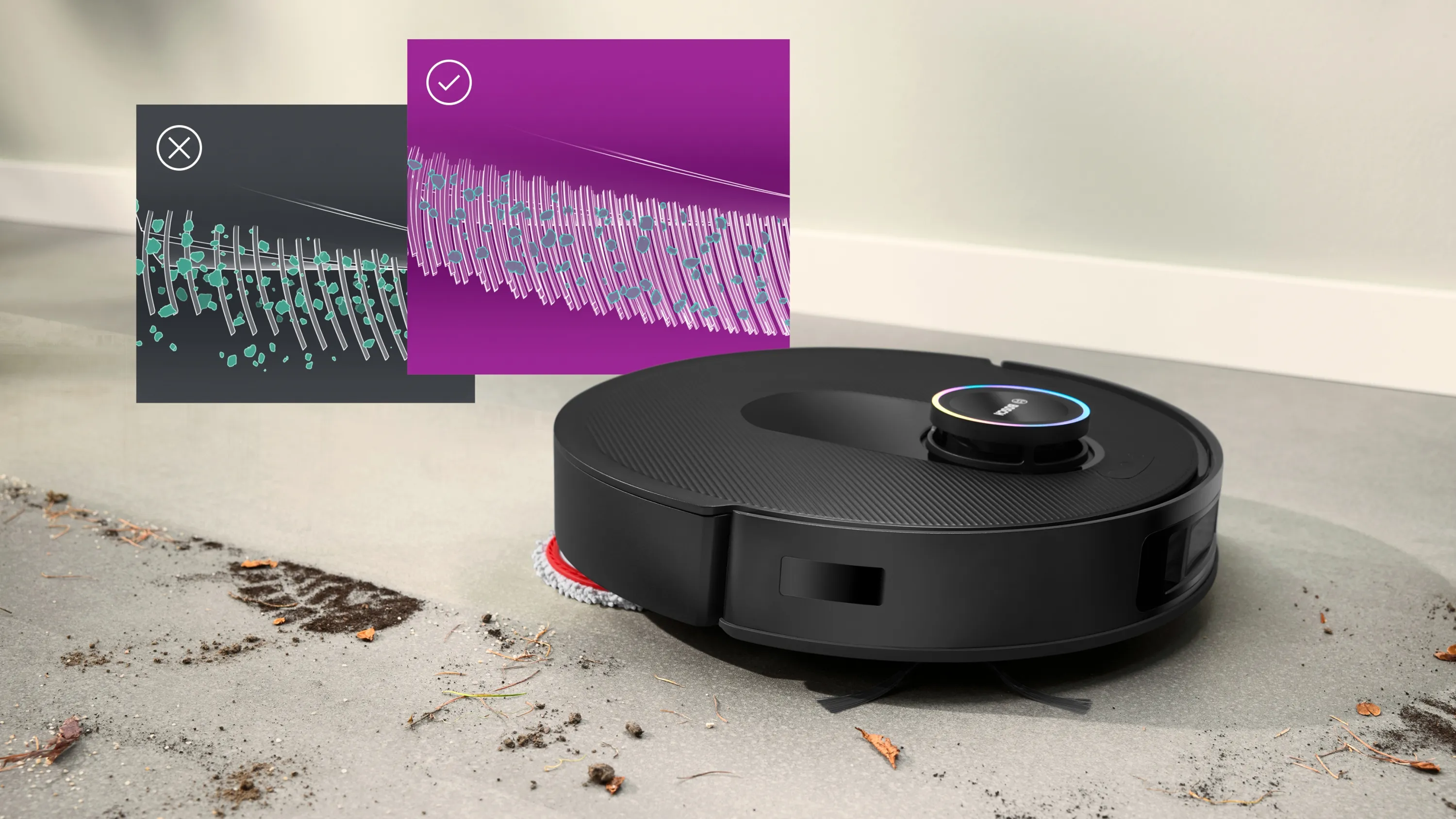 Robotski usisivač, Spotless Max Cam, BCRDW3BX