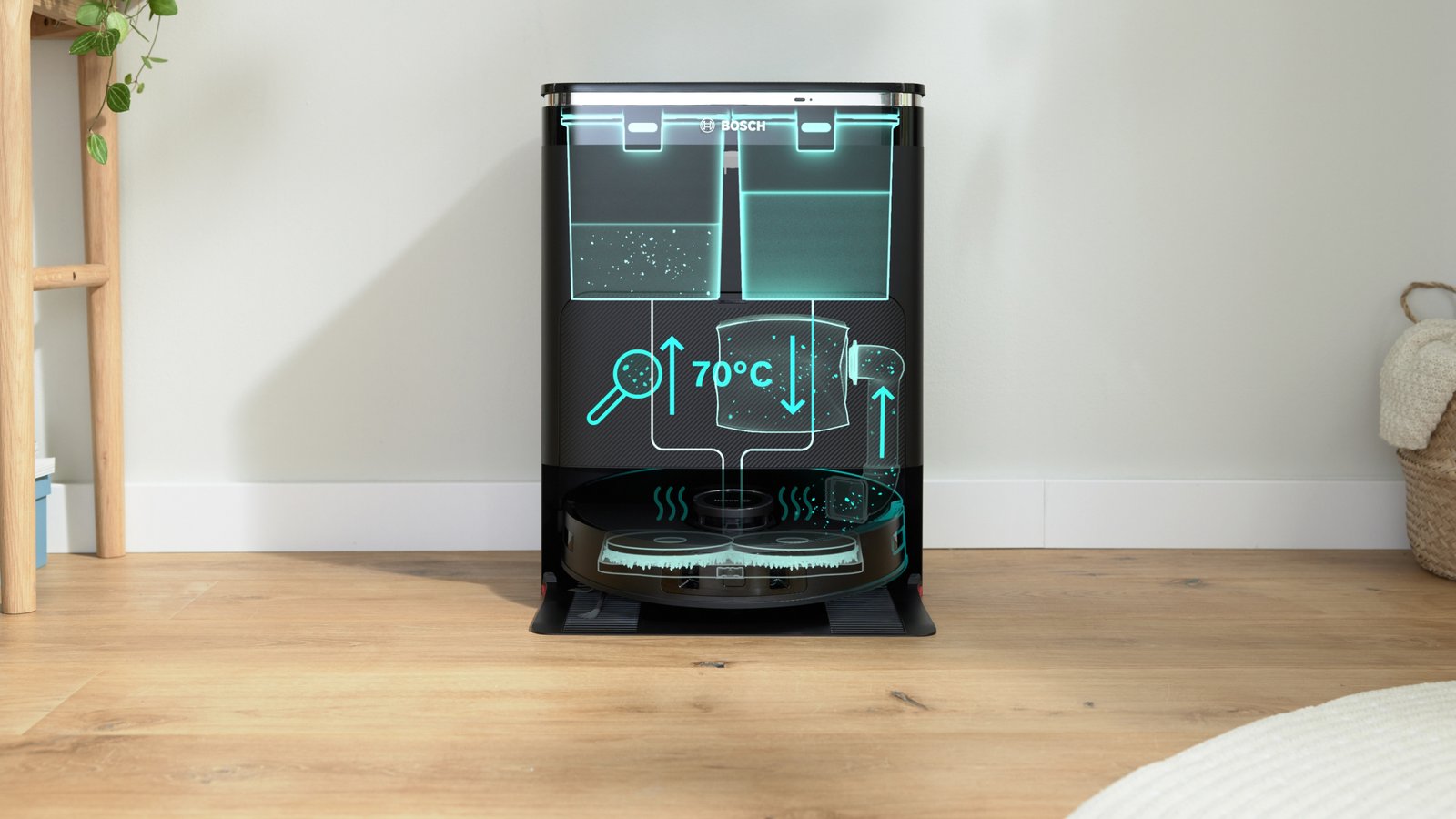 Robotski usisivač, Spotless Max Cam, BCRDW3BX