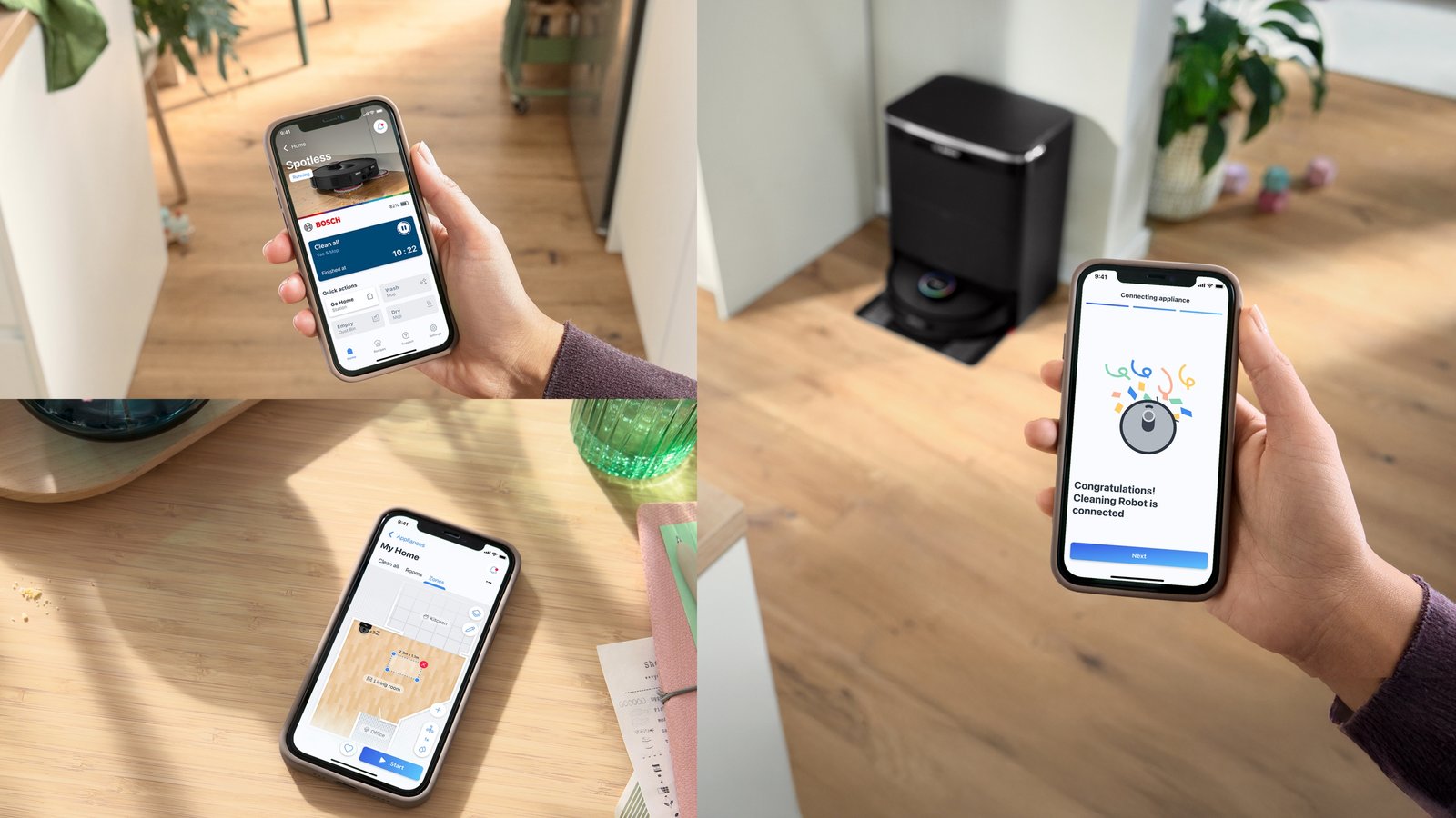 Robotski usisivač, Spotless Max Cam, BCRDW3BX