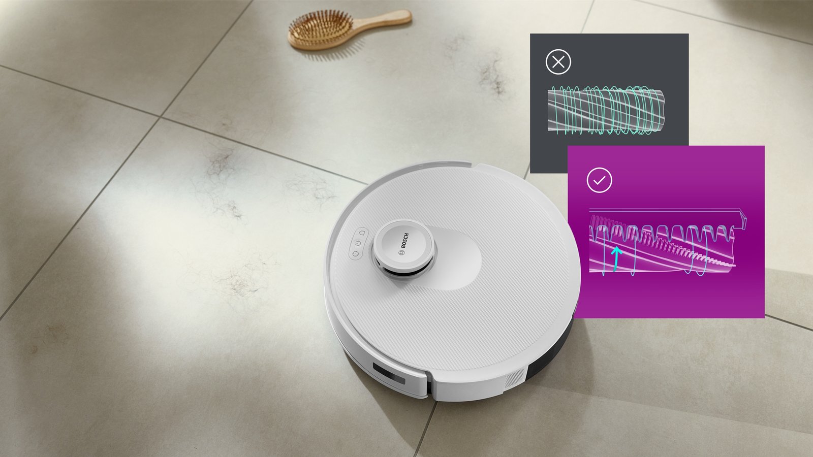 Robotski usisivač, Spotless +, BCRD1W