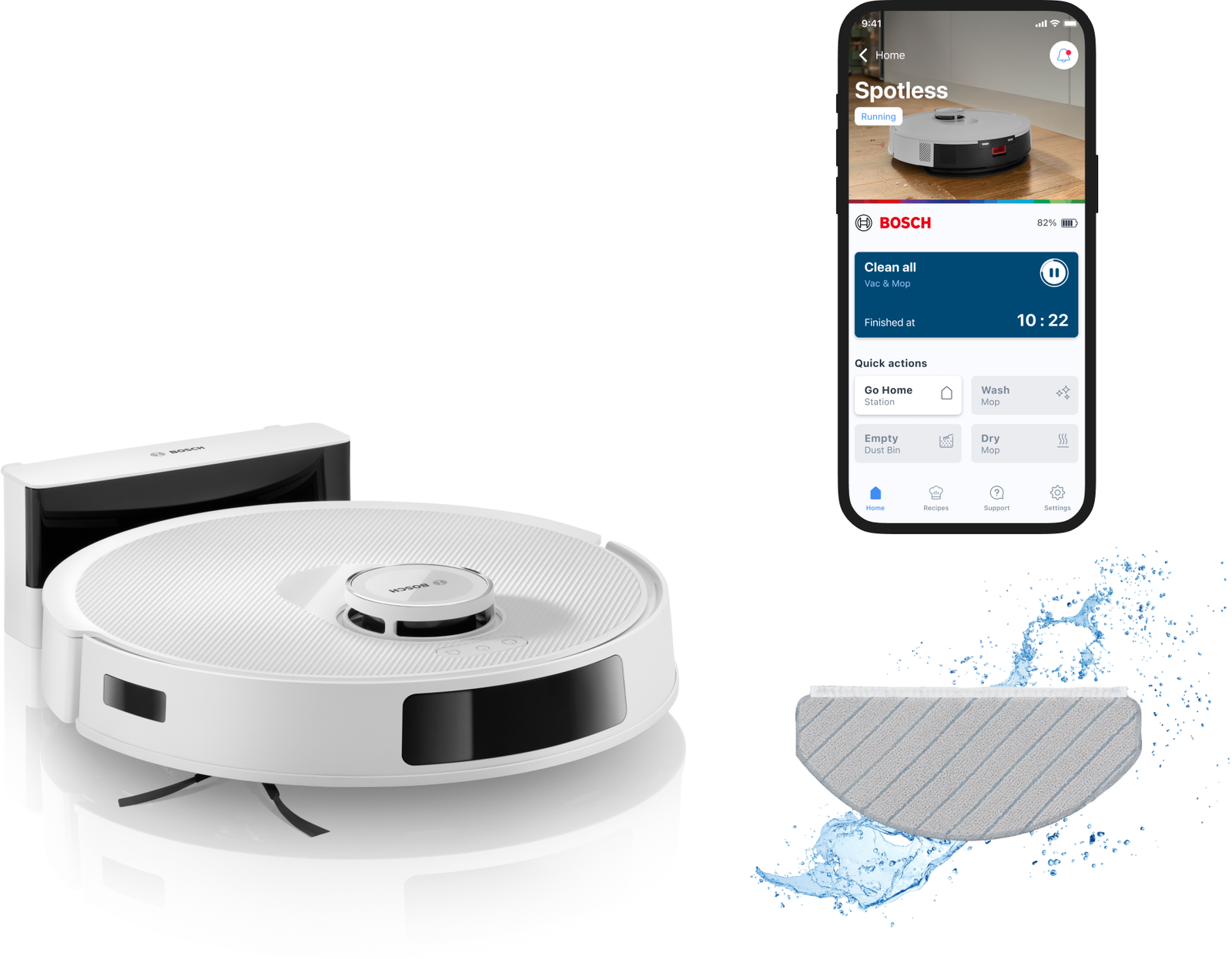 Robotski usisivač, Spotless Advanced, BCRC2W