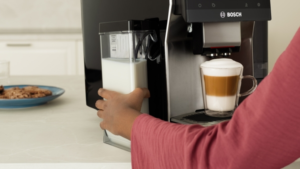 Series 8, Fully automatic coffee machine, VeroCafe, Stainless steel, TQE80703