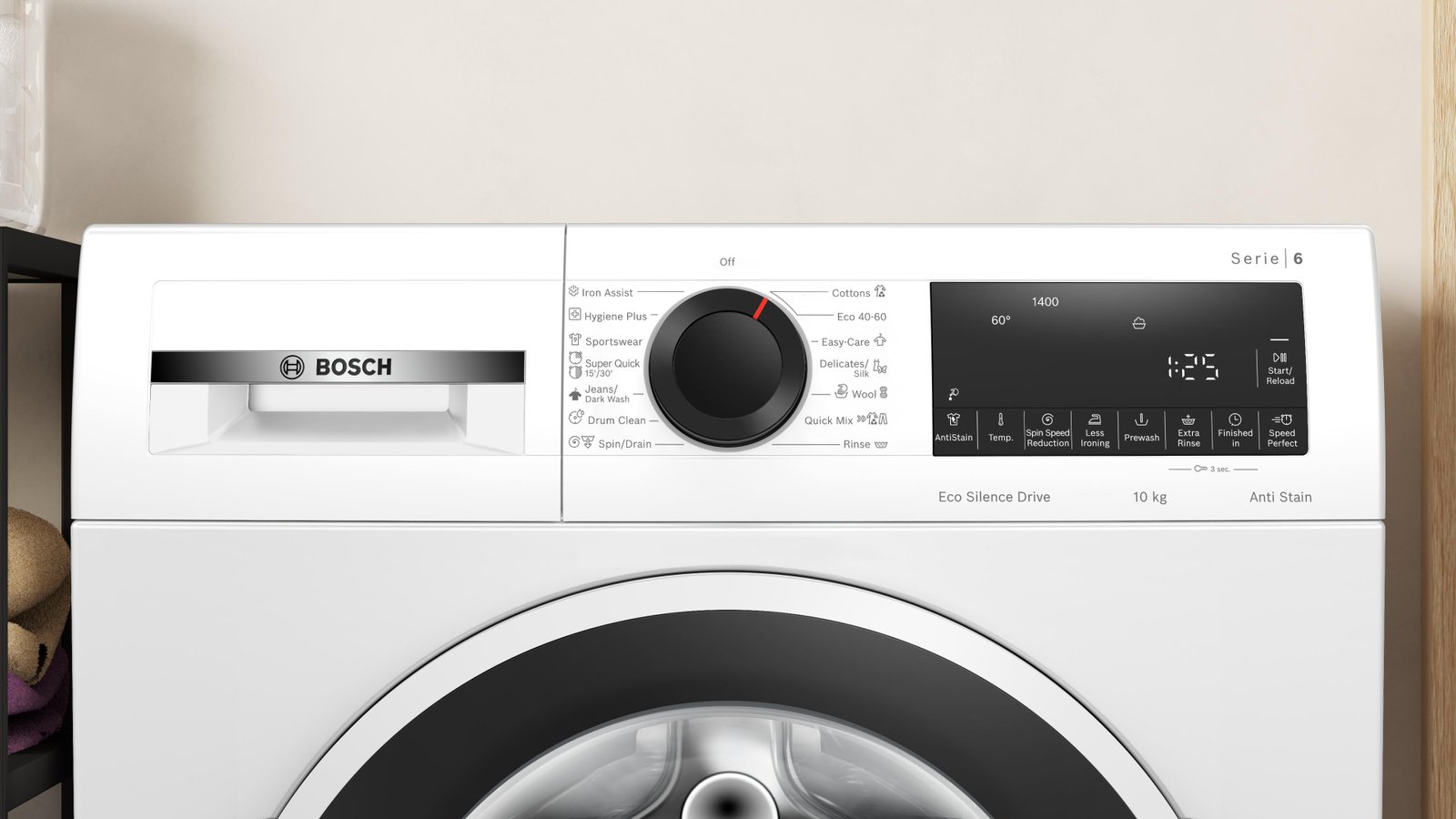 Mašina za pranje veša Serija 6 10 kg 1400 obrtaja u minuti WGG2540NBY