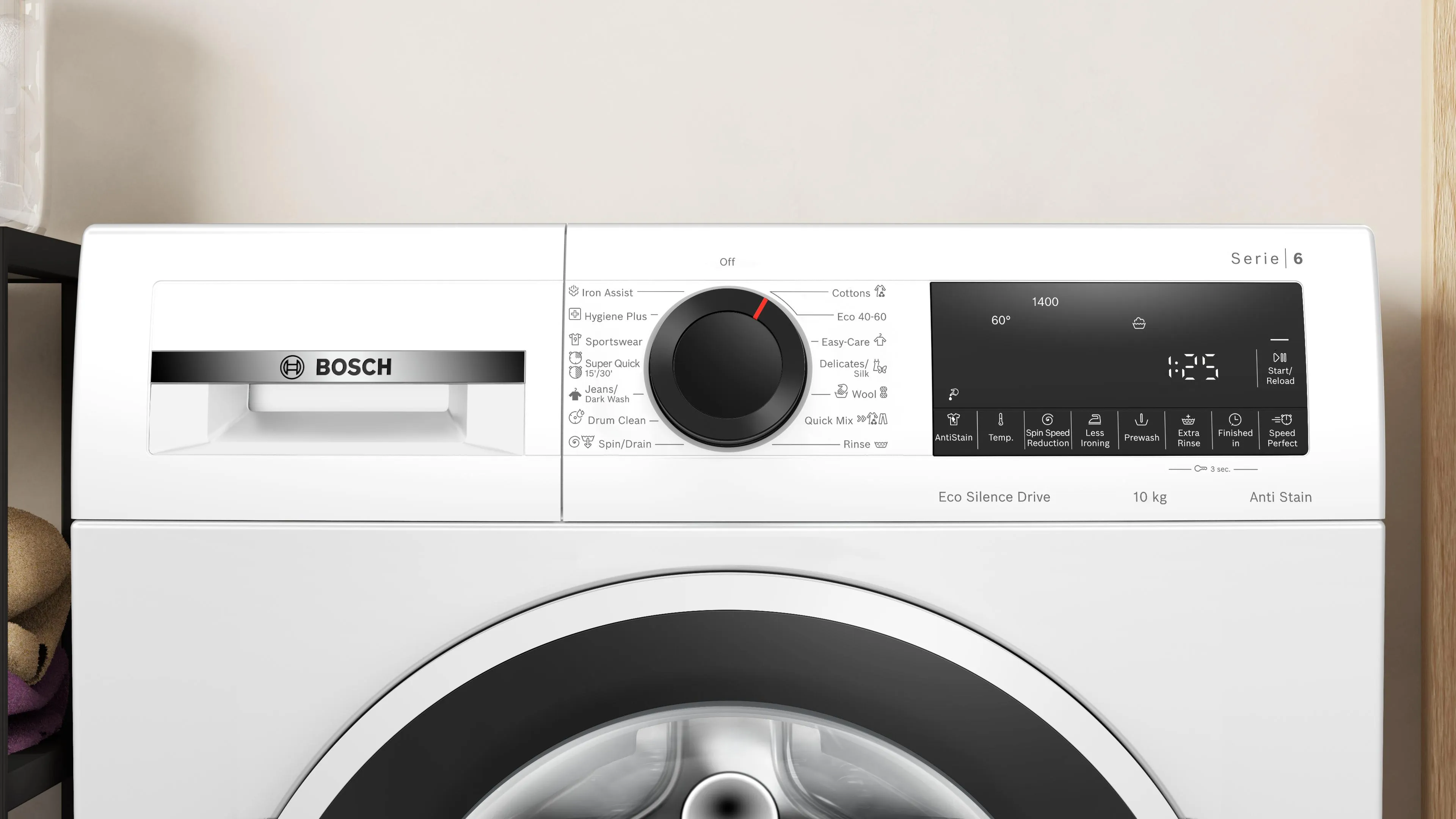 Mašina za pranje veša Serija 6 10 kg 1400 obrtaja u minuti WGG2540NBY