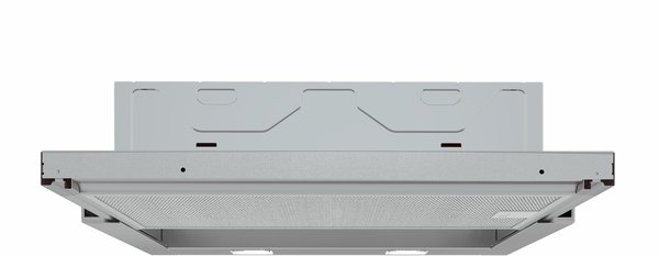 Series 2, telescopic cooker hood, 60 cm, Silver metallic, DFL064W54