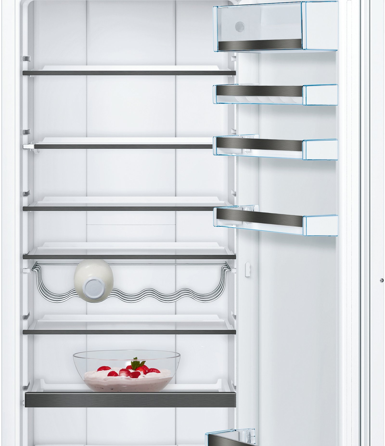 Serija 8, Ugradni frižider, 177.2 x 55.8 cm, Fiksna šarka, lagano zatvaranje, KIF81HOD0