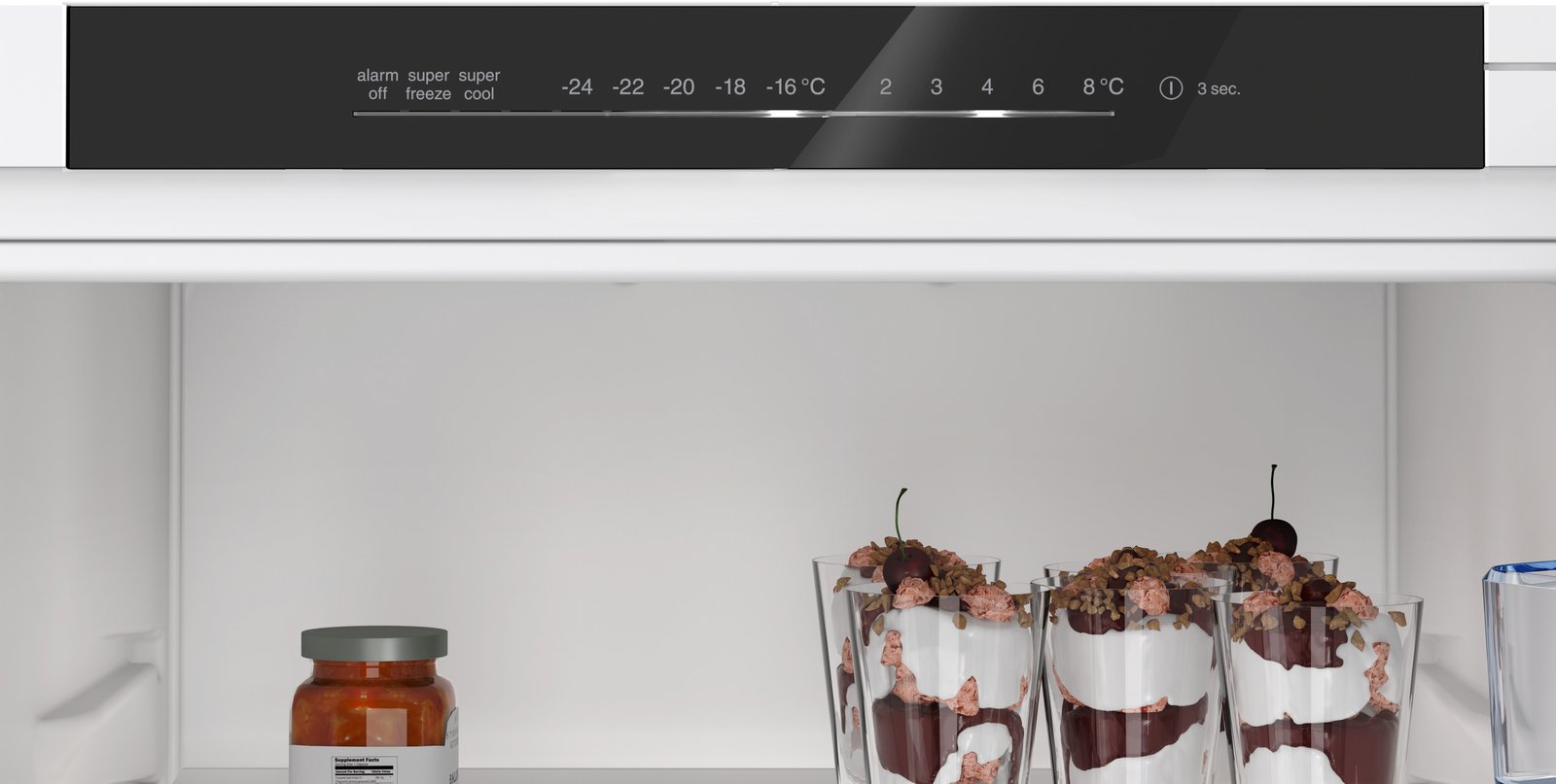 Serija 2, Ugradni frižider sa zamrzivačem dole, 193.5 x 54.1 cm, klizna šarka, KIN96NSE0