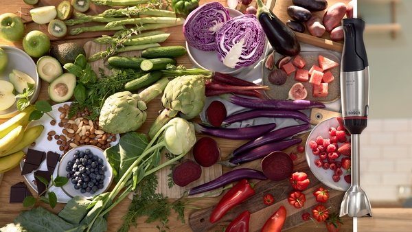 Series 6, Hand blender, ErgoMaster, 1000 W, Stainless steel, MSM6M633