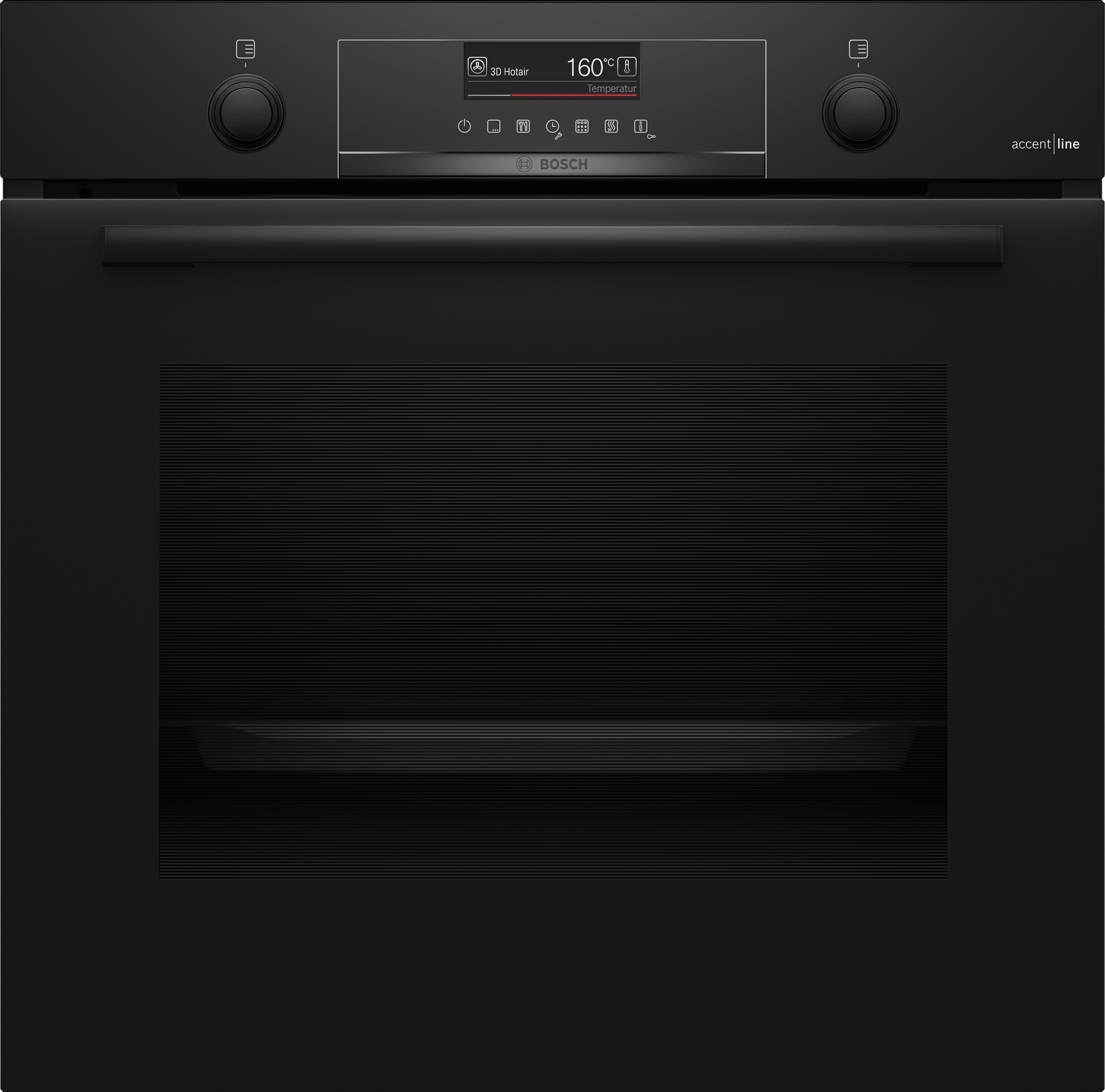 Serija 6, Ugradna rerna, 60 x 60 cm, Crna, HBG4790B3