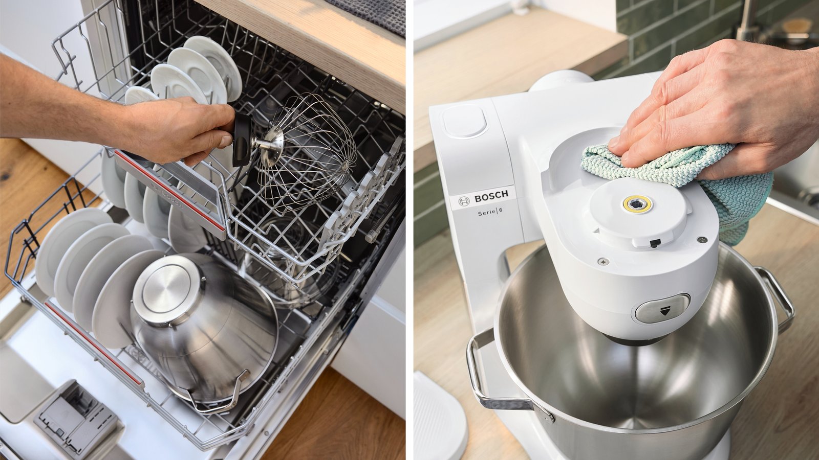 Serija 6, Kuhinjski robot, 1600 W, Bela, Brušeni nerđajući čelik, MUMS6EW18