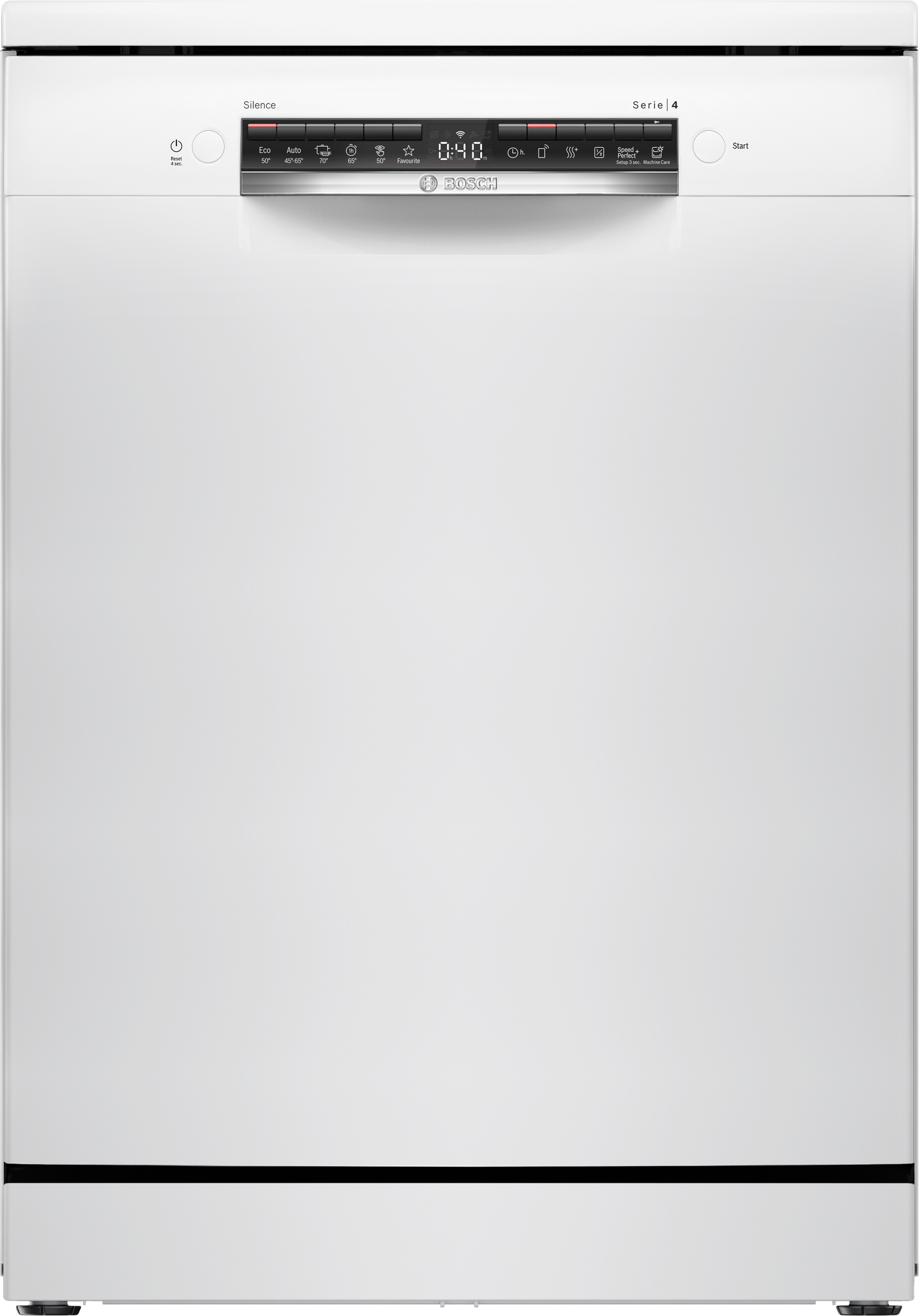 Serija 4, Samostojeća mašina za pranje sudova, 60 cm, Bela, SMS4HVW14E