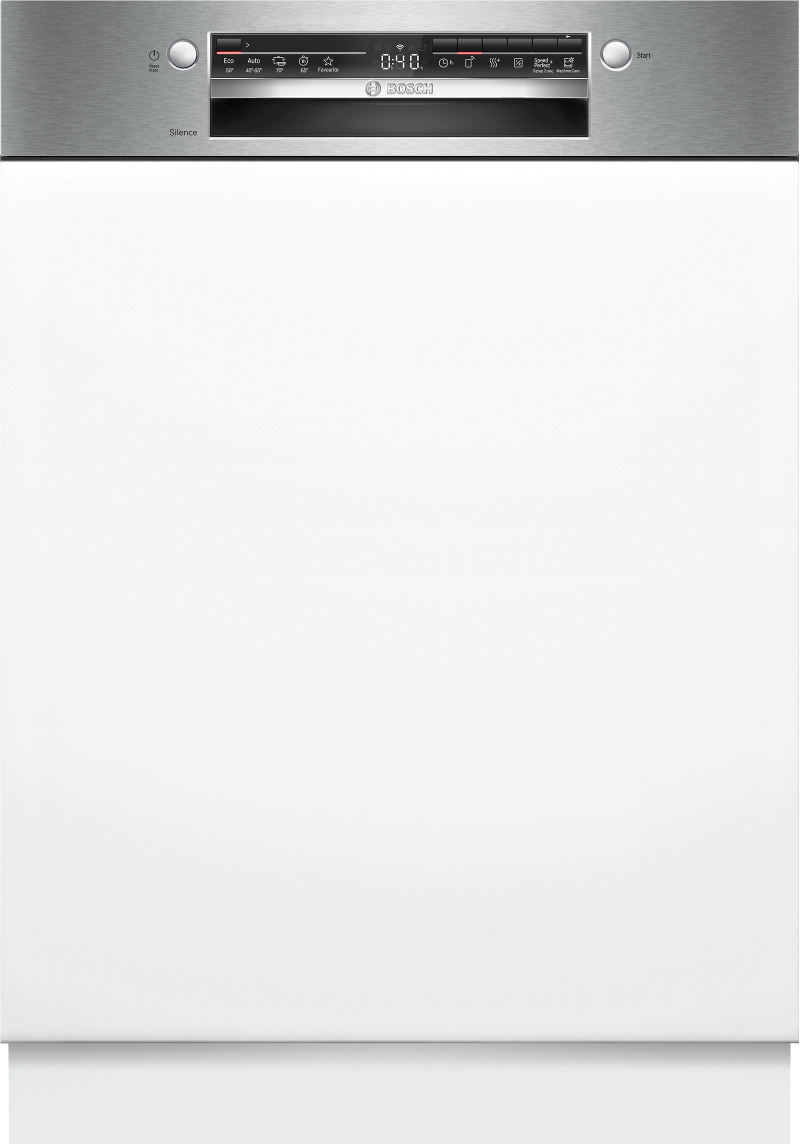 Serija 2, Ugradna mašina za pranje sudova, 60 cm, Čelična mat, SMI2HTS06E