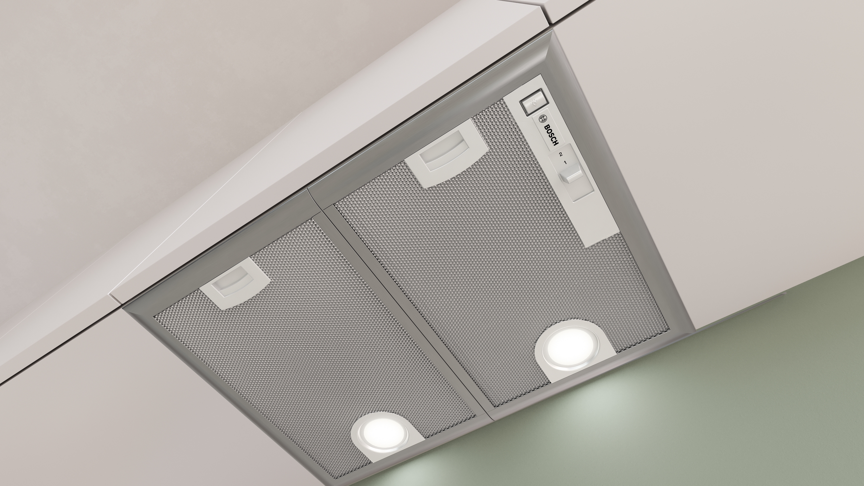Series 4, canopy cooker hood, 53 cm, Silver metallic, DHL555BM