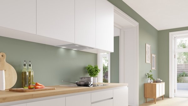 Series 4, canopy cooker hood, 53 cm, Silver metallic, DHL555BM