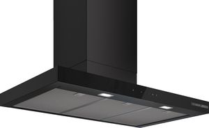Series 6, wall-mounted cooker hood, 90 cm, Matt black , DWB97DN60