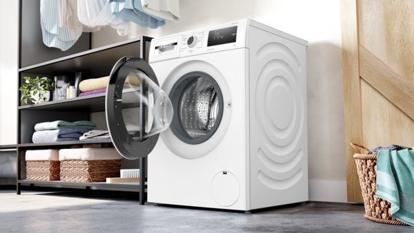 Series 4, washing machine, frontloader fullsize, 8 kg, 1200 rpm, WAN2406NBY