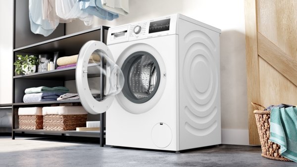 Series 4, washing machine, frontloader fullsize, 8 kg, 1400 rpm, WAN2829NBY