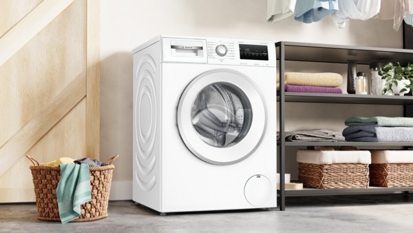 Series 4, washing machine, frontloader fullsize, 8 kg, 1400 rpm, WAN2829NBY