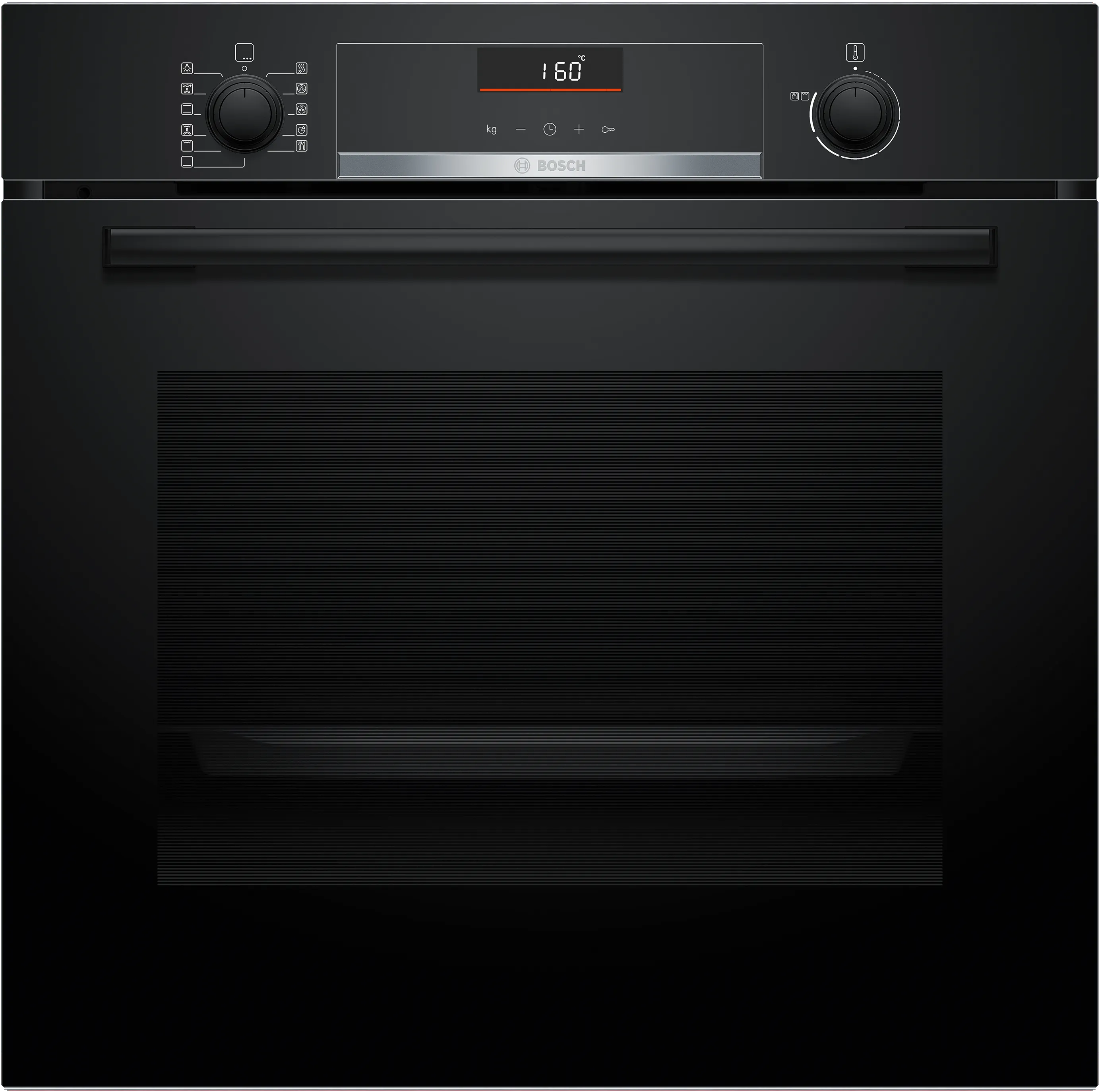 Serija 6, Ugradna rerna, 60 x 60 cm, Crna, HBG536EB4