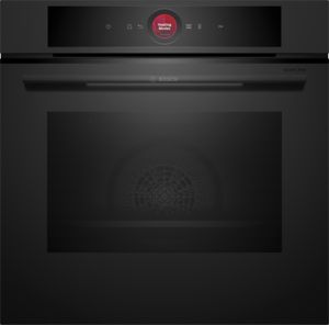 Series 8, Built-in oven, 60 x 60 cm, Matt Black, HBG974LM1
