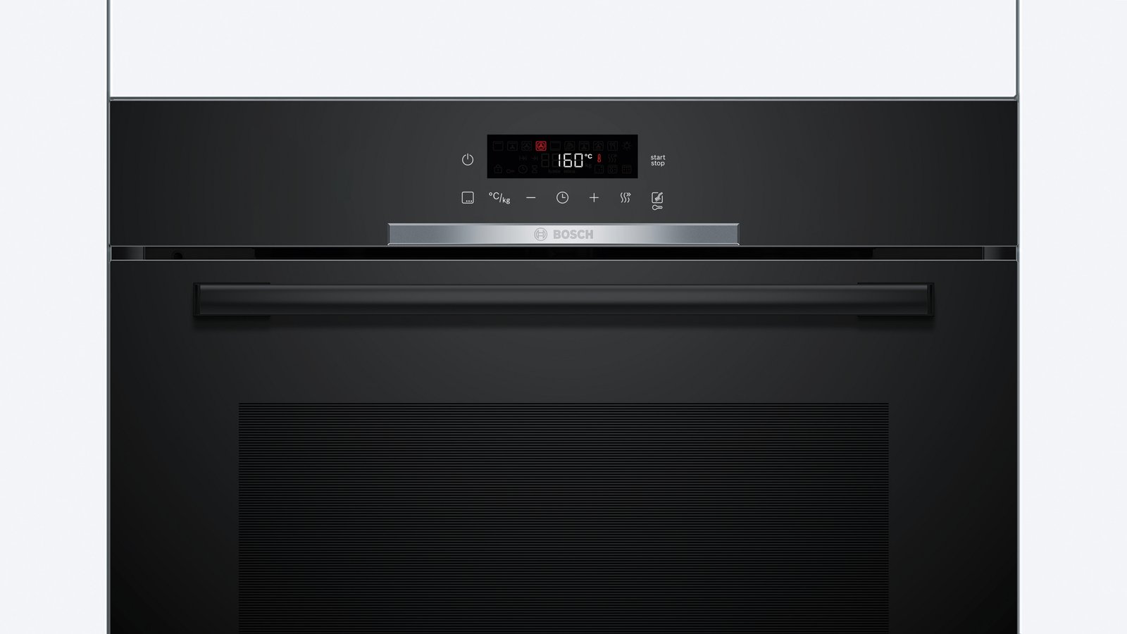 Serija 4, Ugradna rerna, 60 x 60 cm, Crna, HBA372EB4