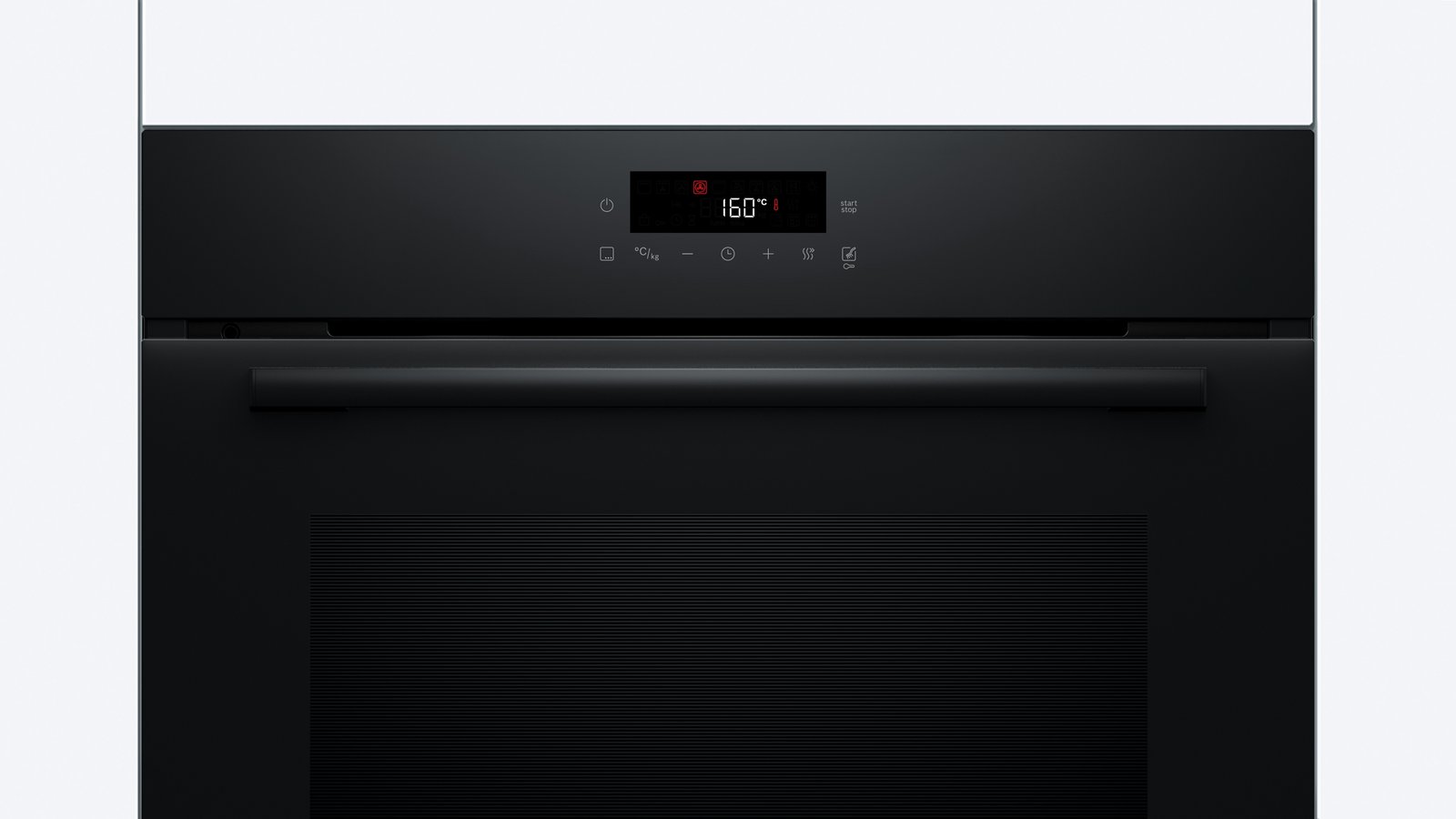 Serija 2, Ugradna rerna, 60 x 60 cm, Crna, HBA572BB4