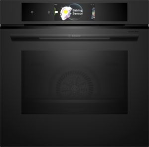 Series 8, Built-in oven, 60 x 60 cm, Matt Black, HBG978NM1