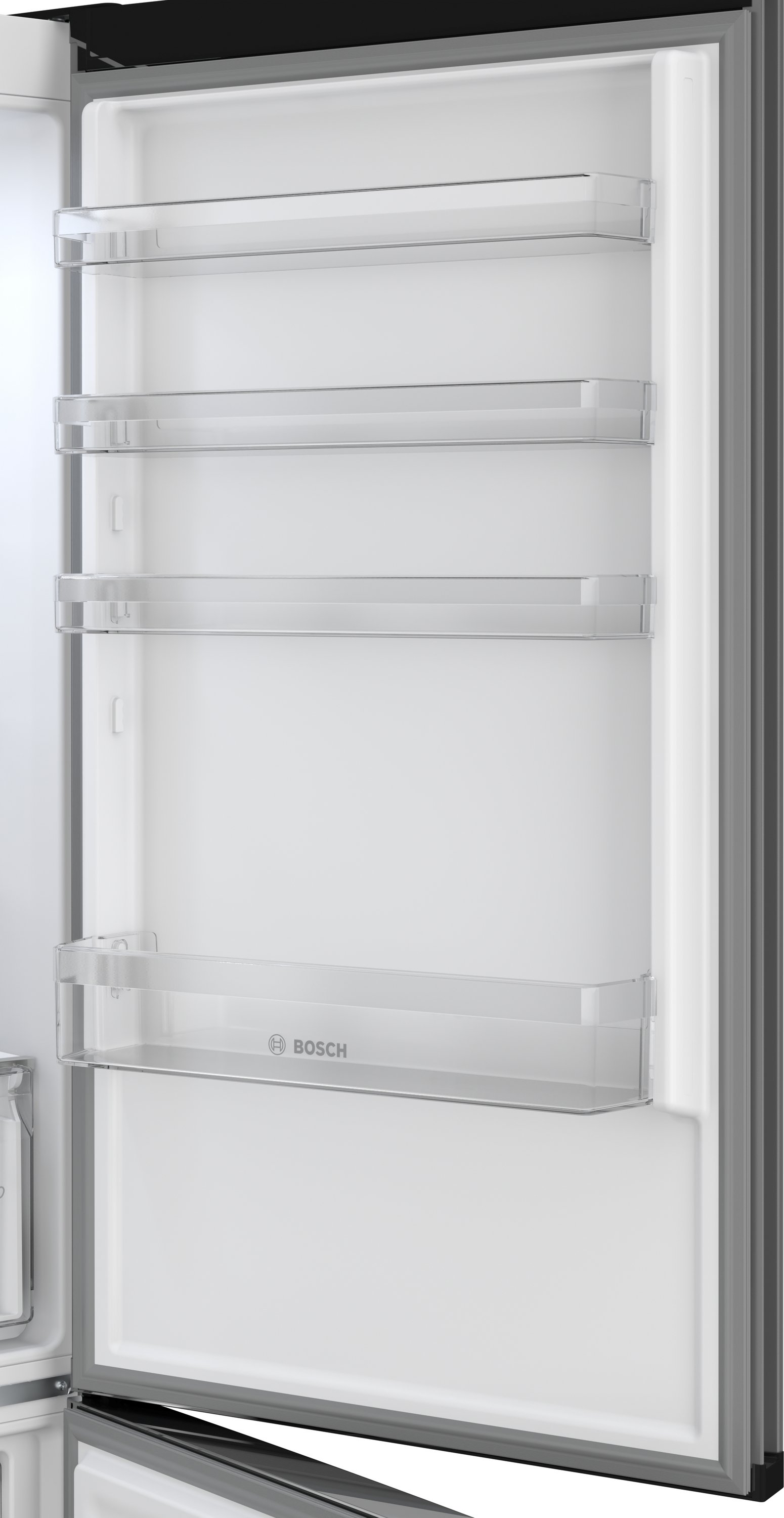 Serija 4, Samostojeći frižider sa zamrzivačem dole, 203 x 70 cm, Liveno gvožđe, Green Collection, Total No Frost, KGN49OCAF