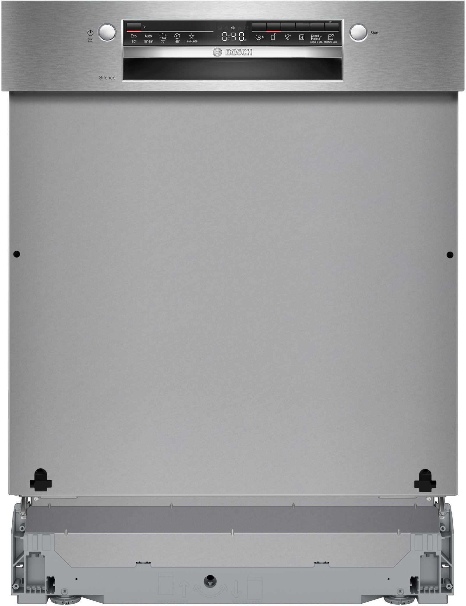 Serija 2, Ugradna mašina za pranje sudova, 60 cm, Čelična mat, SMI2HTS06E