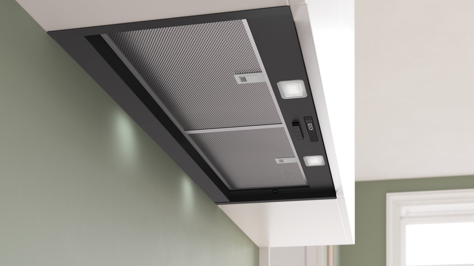 Serija 2, Ugradni aspirator, 90 cm, Plavo crna, DBB93BC60