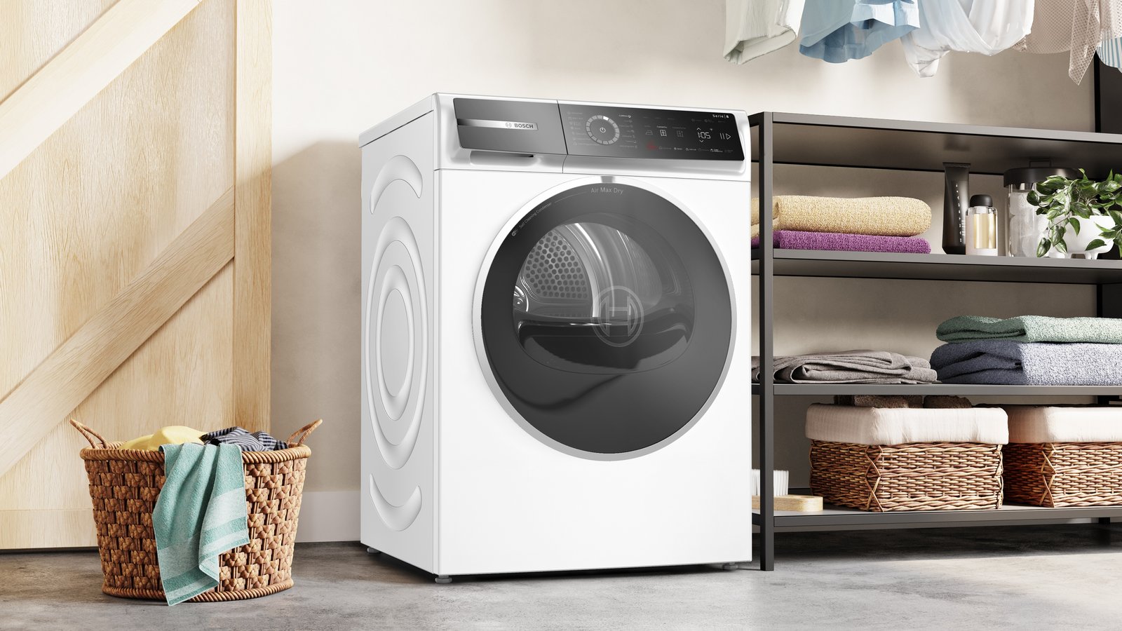 Serija 8, Mašina za sušenje veša sa toplotnom pumpom, 9 kg, WRB247CNBY