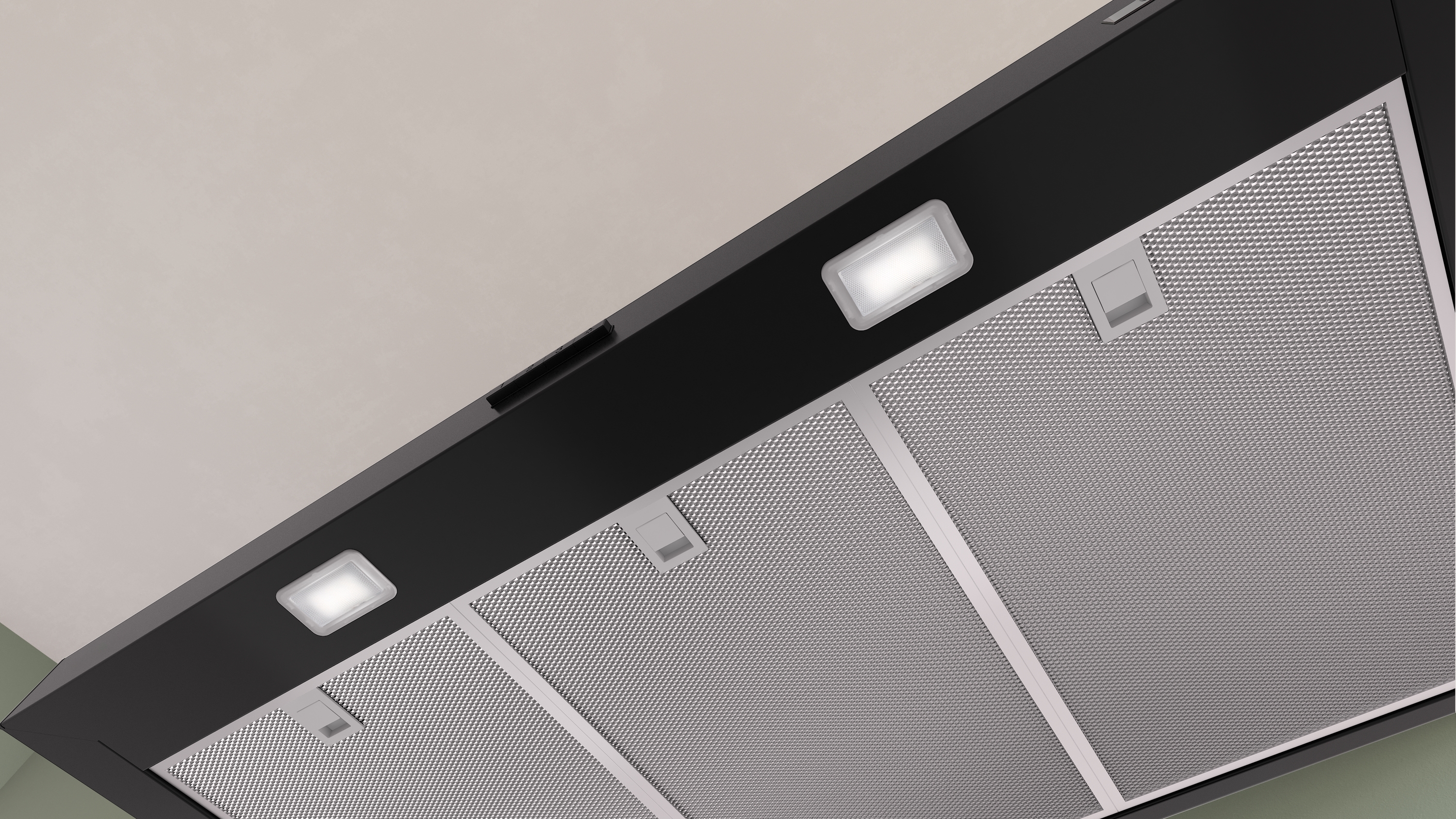 Series 2, wall-mounted cooker hood, 90 cm, Matt black , DWB93BC60