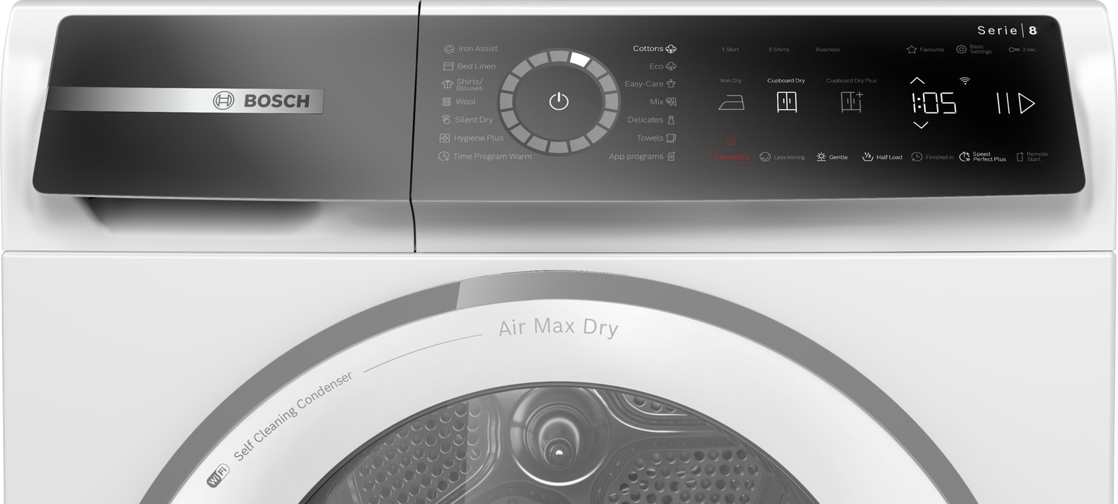 Serija 8, Mašina za sušenje veša sa toplotnom pumpom, 9 kg, WRB247CEBY