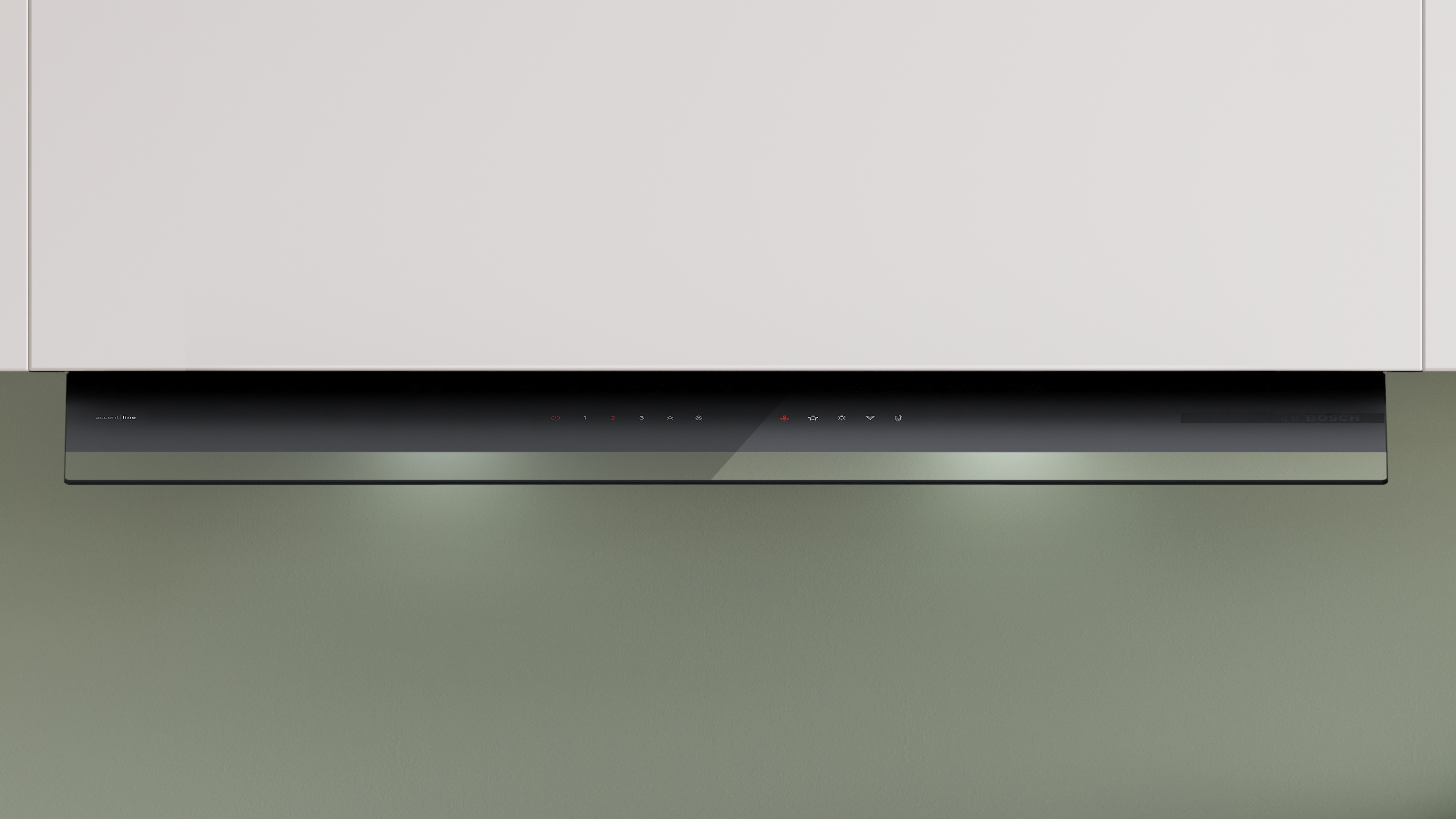 Series 8, Integrated Design Hood, 90 cm, clear glass black printed, Matt black , DBB99ET65