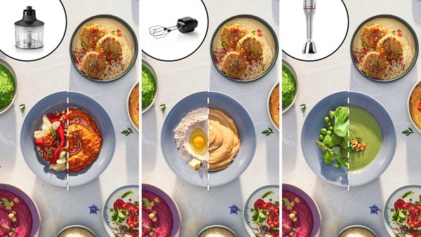 Series 8, Hand blender, ErgoMaster, 1500 W, Stainless steel, MSM8M934