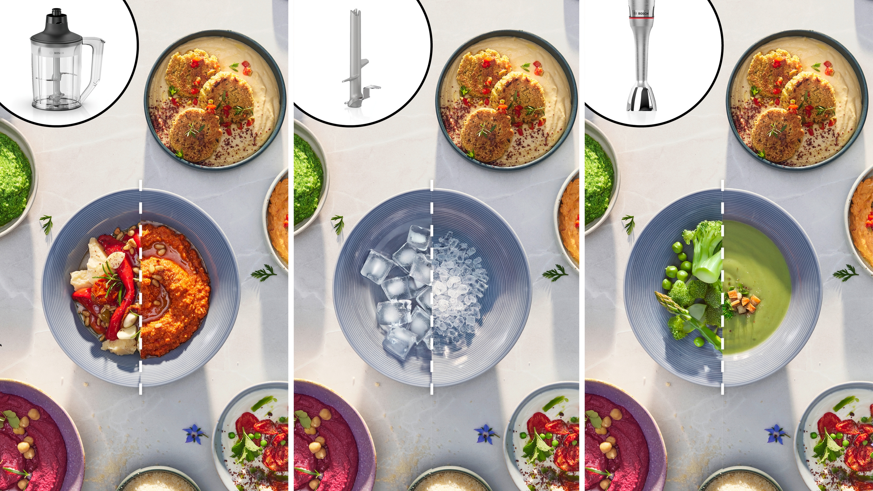 Series 8, Hand blender, ErgoMaster, 1500 W, Stainless steel, MSM8M950