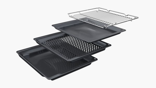 Series 8, Built-in compact oven with microwave function, 60 x 45 cm, Matt Black, CMG978NM1