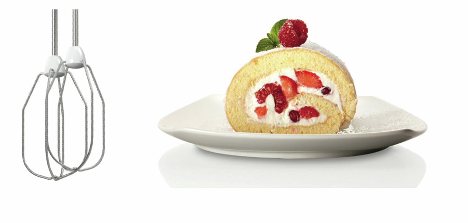 Hand mixer, CleverMixx FUN, 375 W, White, wild purple, MFQ2210P